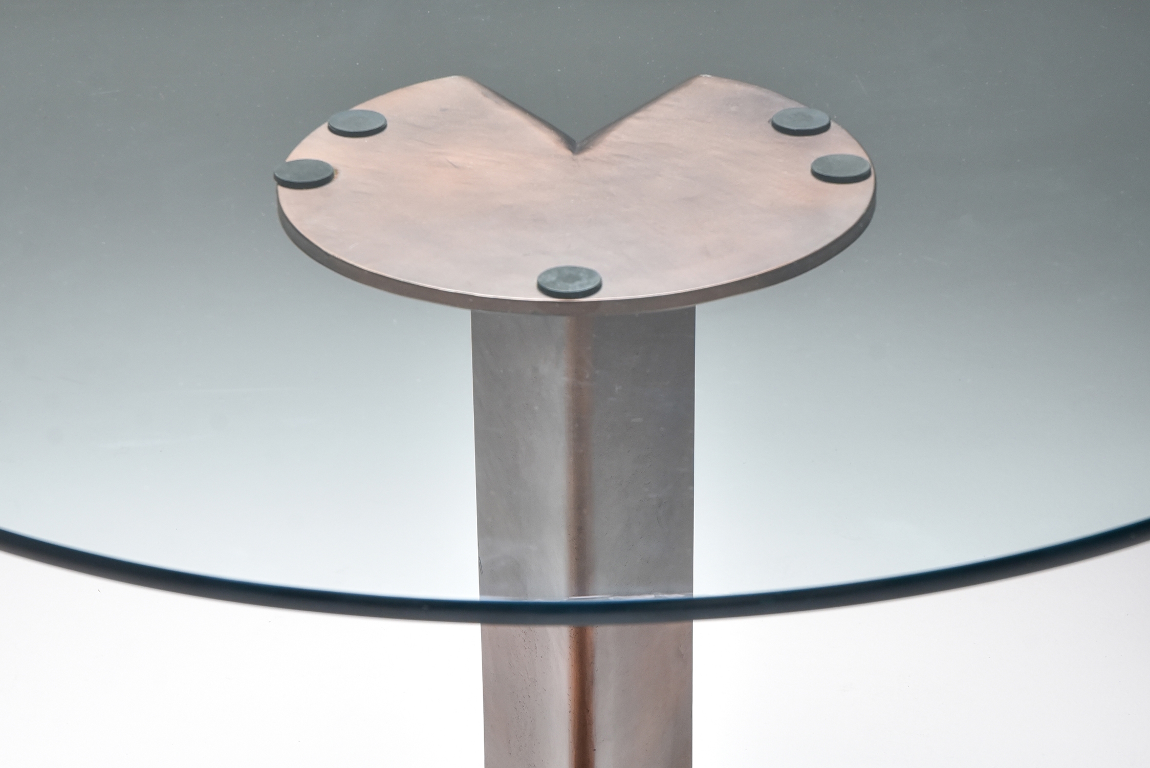 Afra & Tobia Scarpa bronze table TL59 - 1975