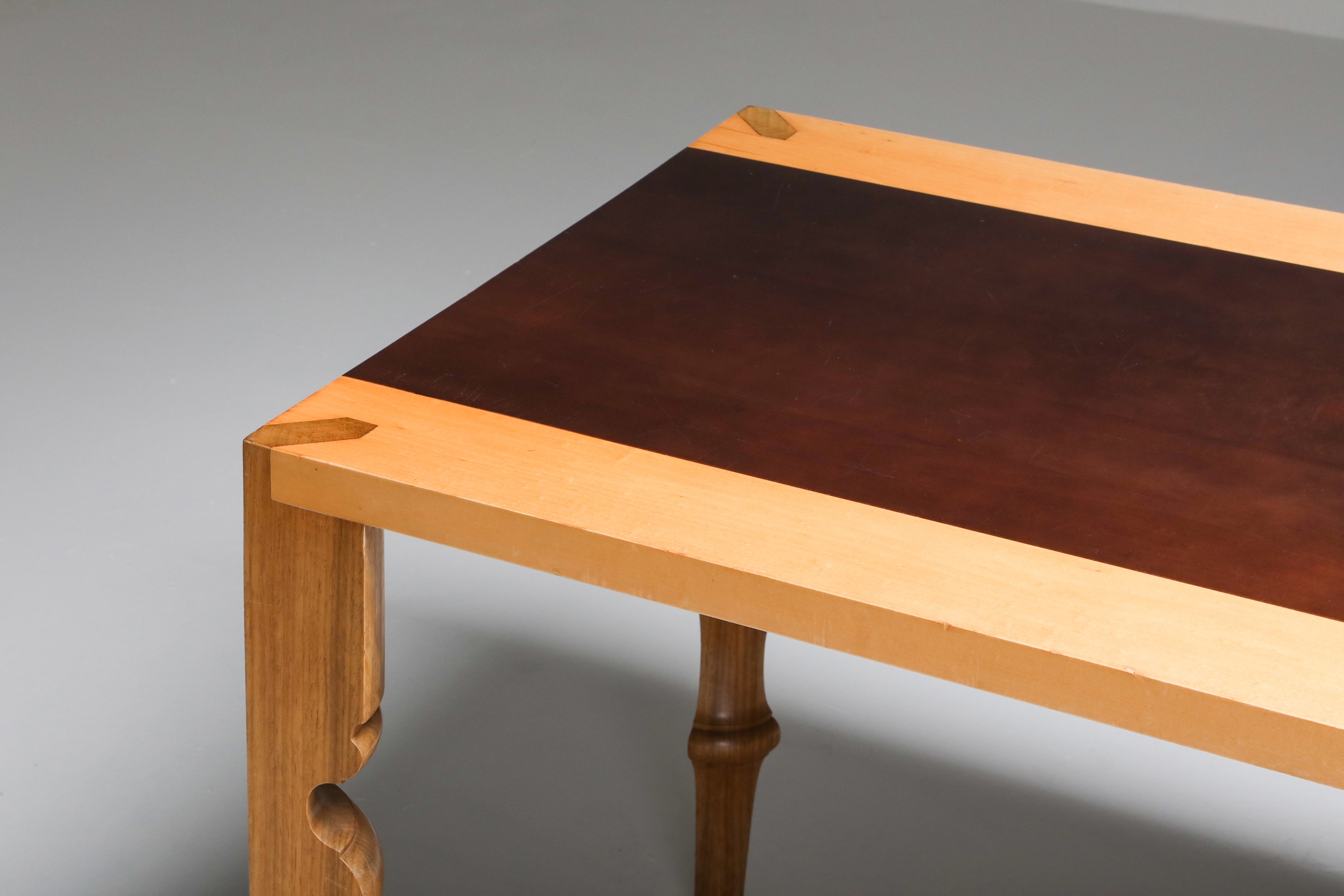 Postmodern Dining Table by Dirk Meylaerts - 1980's