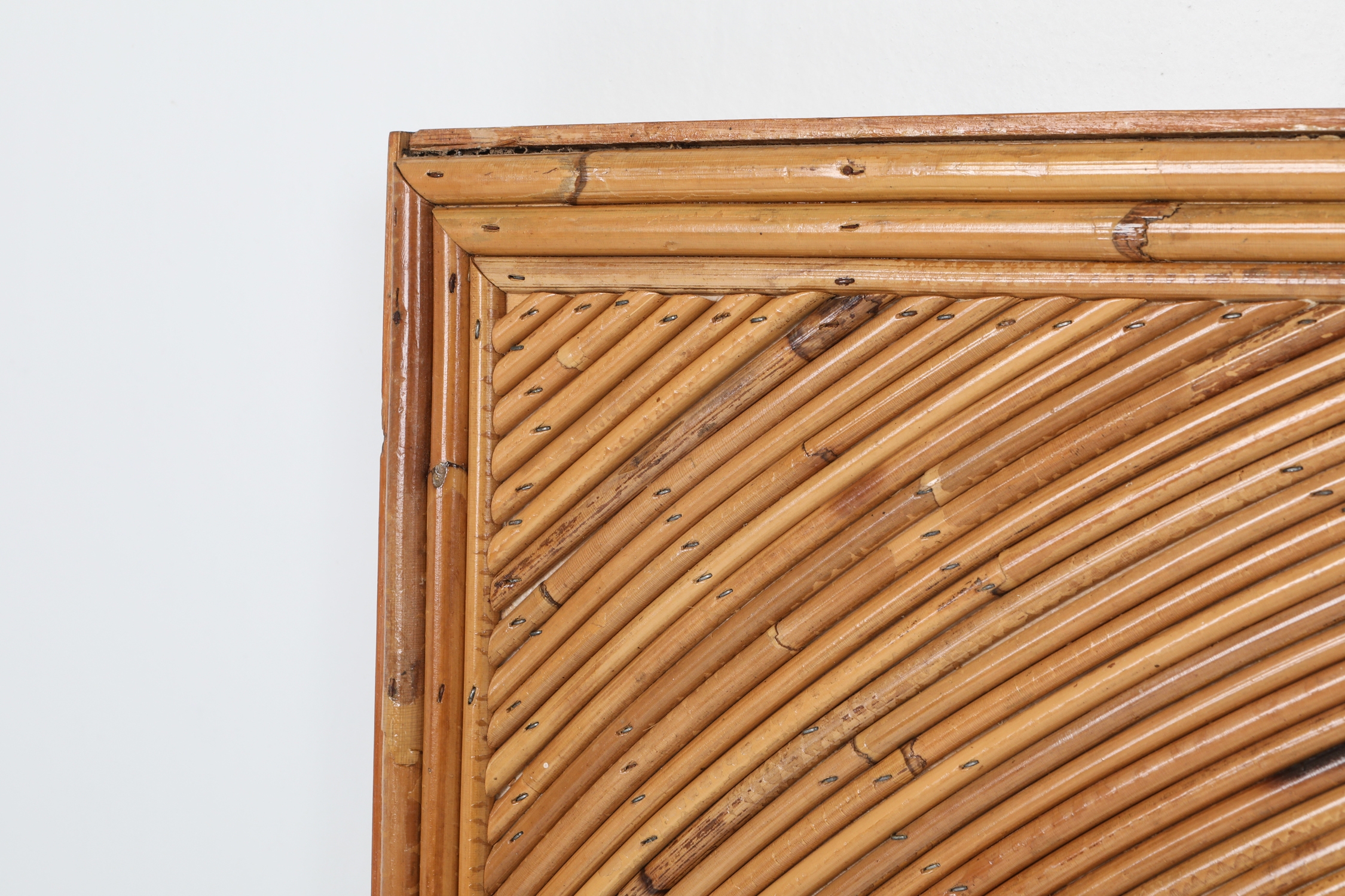 Vivai Del Sud Large Tropicalist Mirror - 1970s