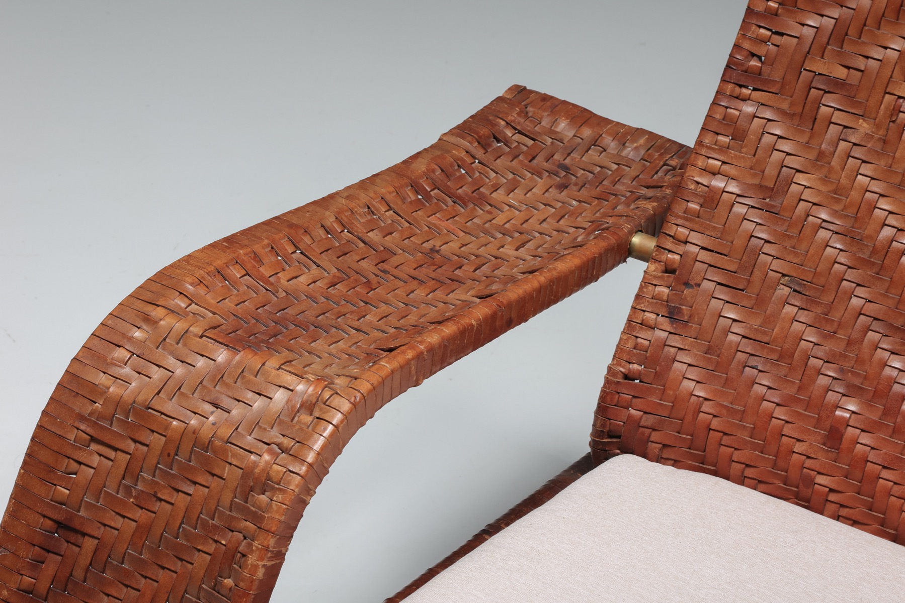 Marzio Cecchi Leather 2-Seater Couch - 1970's