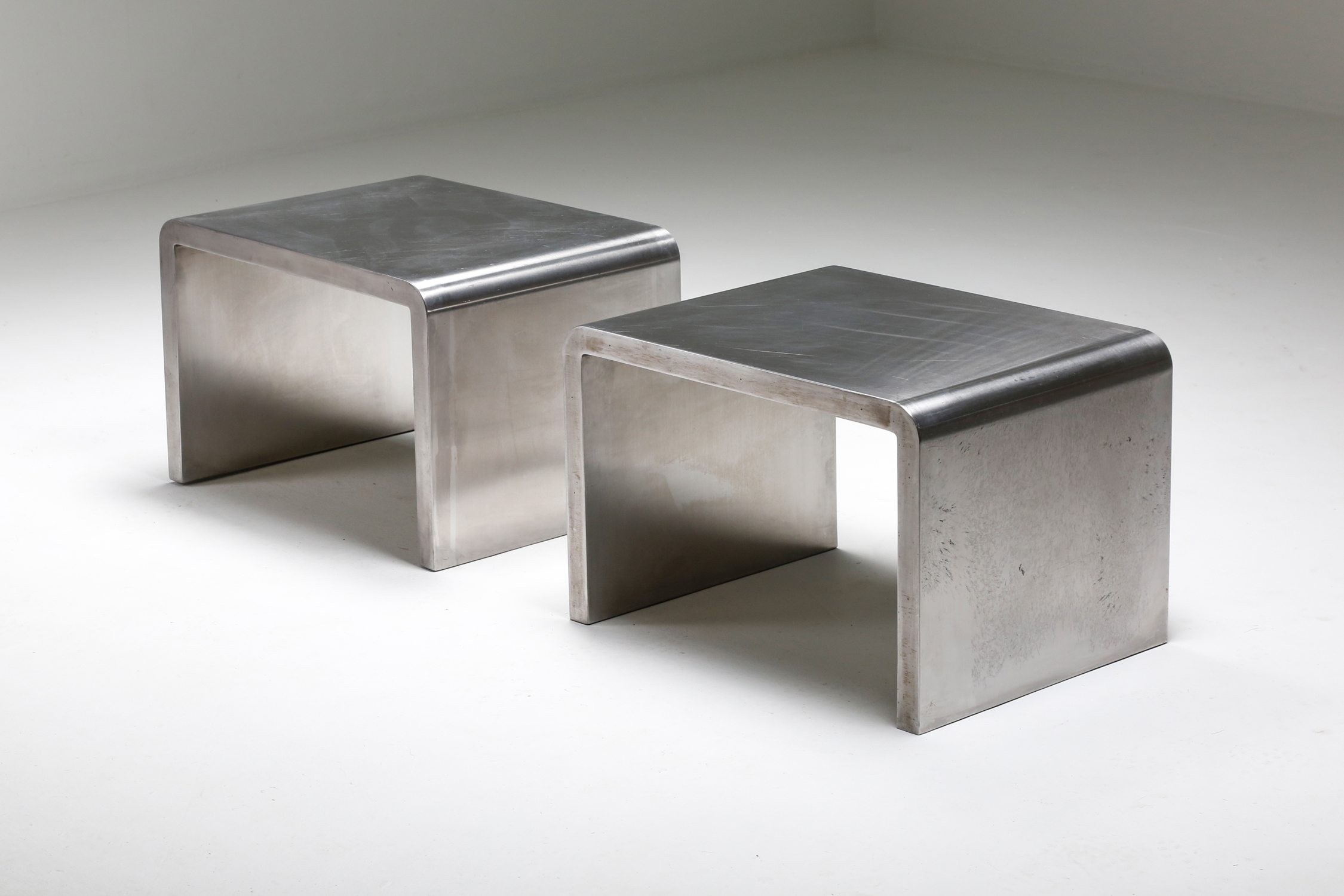 Marzio Cecchi Side Tables Italy Mid Century Modern - 1960's