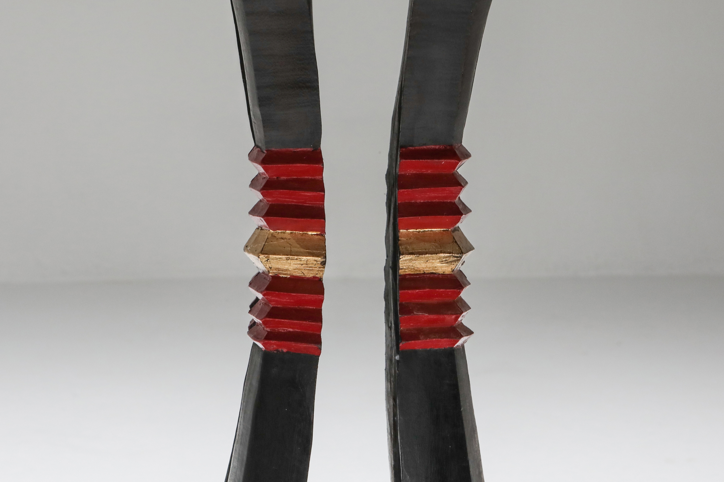 Art Deco stool in the manner of Jean Royère - 1940s