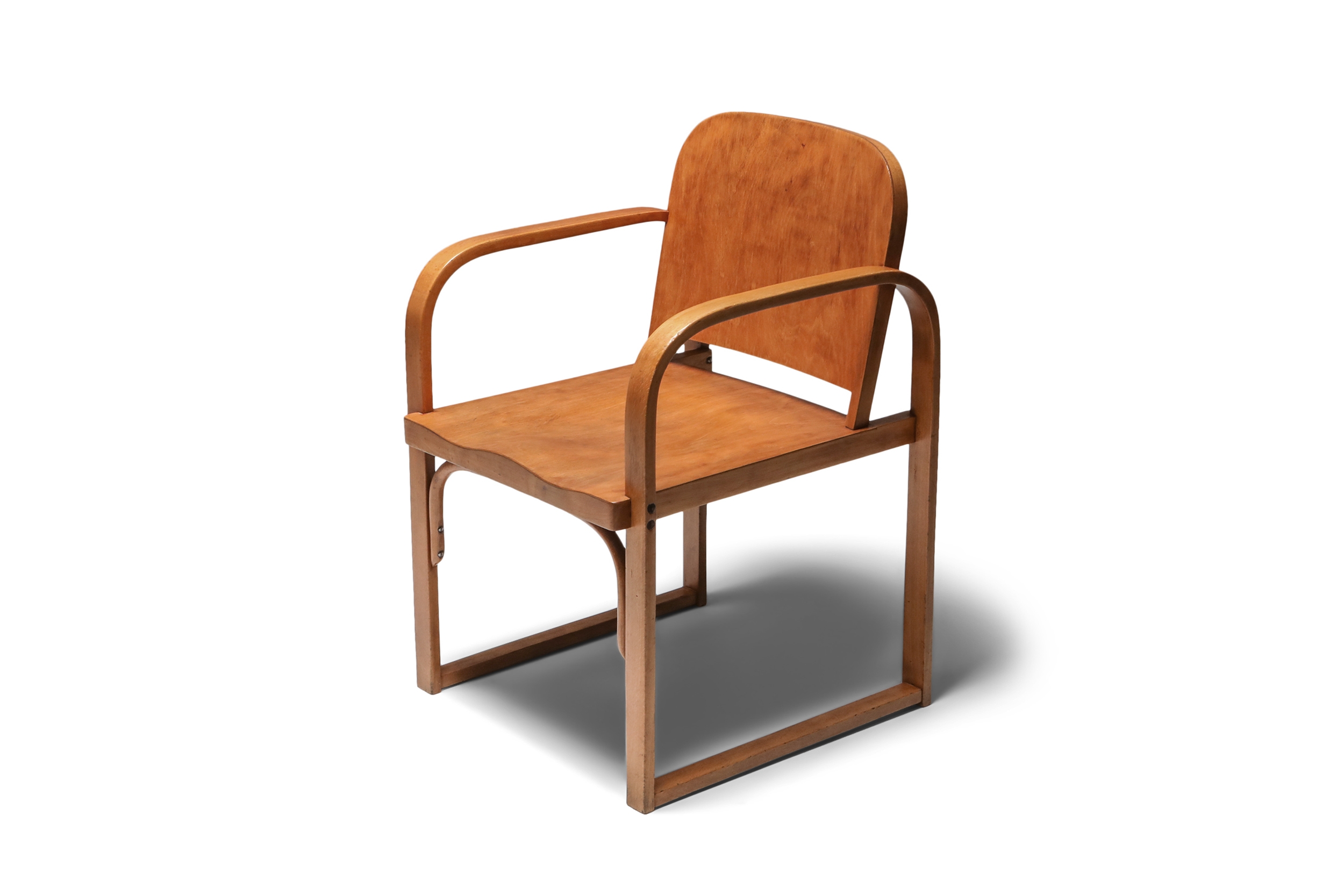 Modernist Plywood Armchair early 20th Century by Tatra - 1930s