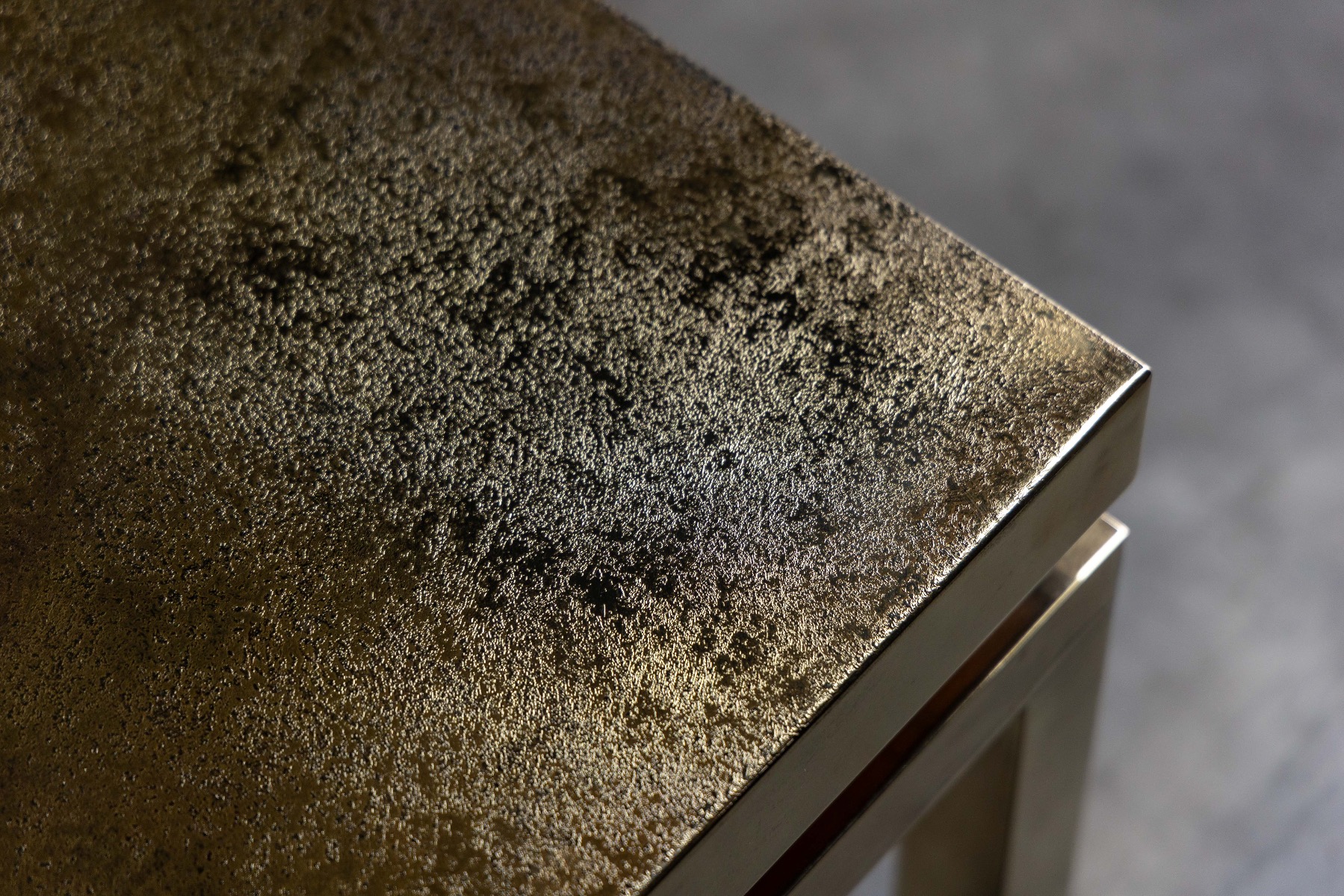 Brass Coffee Table by Willy Daro - 1970s