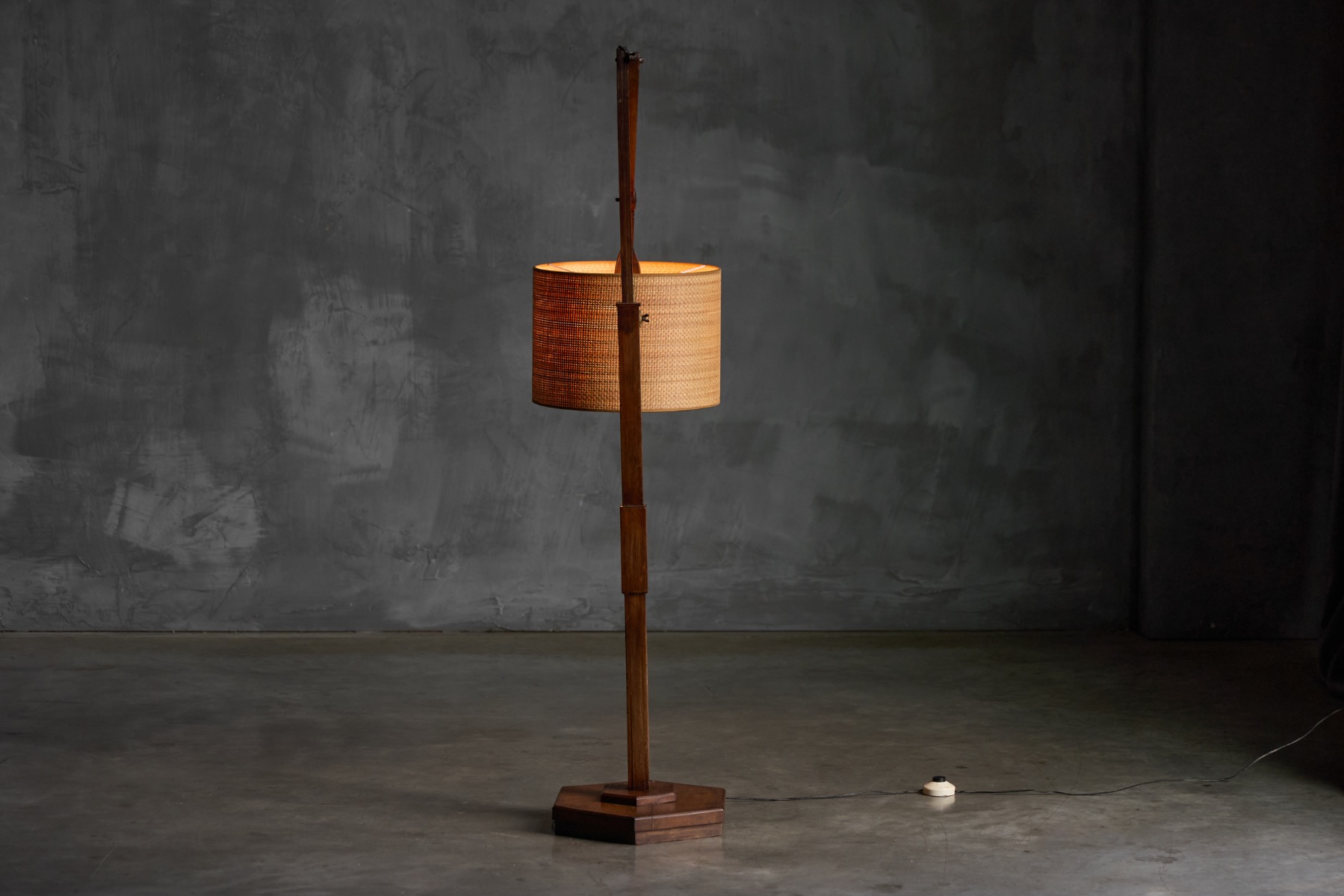  Mid-Century Adjustable Floor Lamp, Scandinavia - 1960s