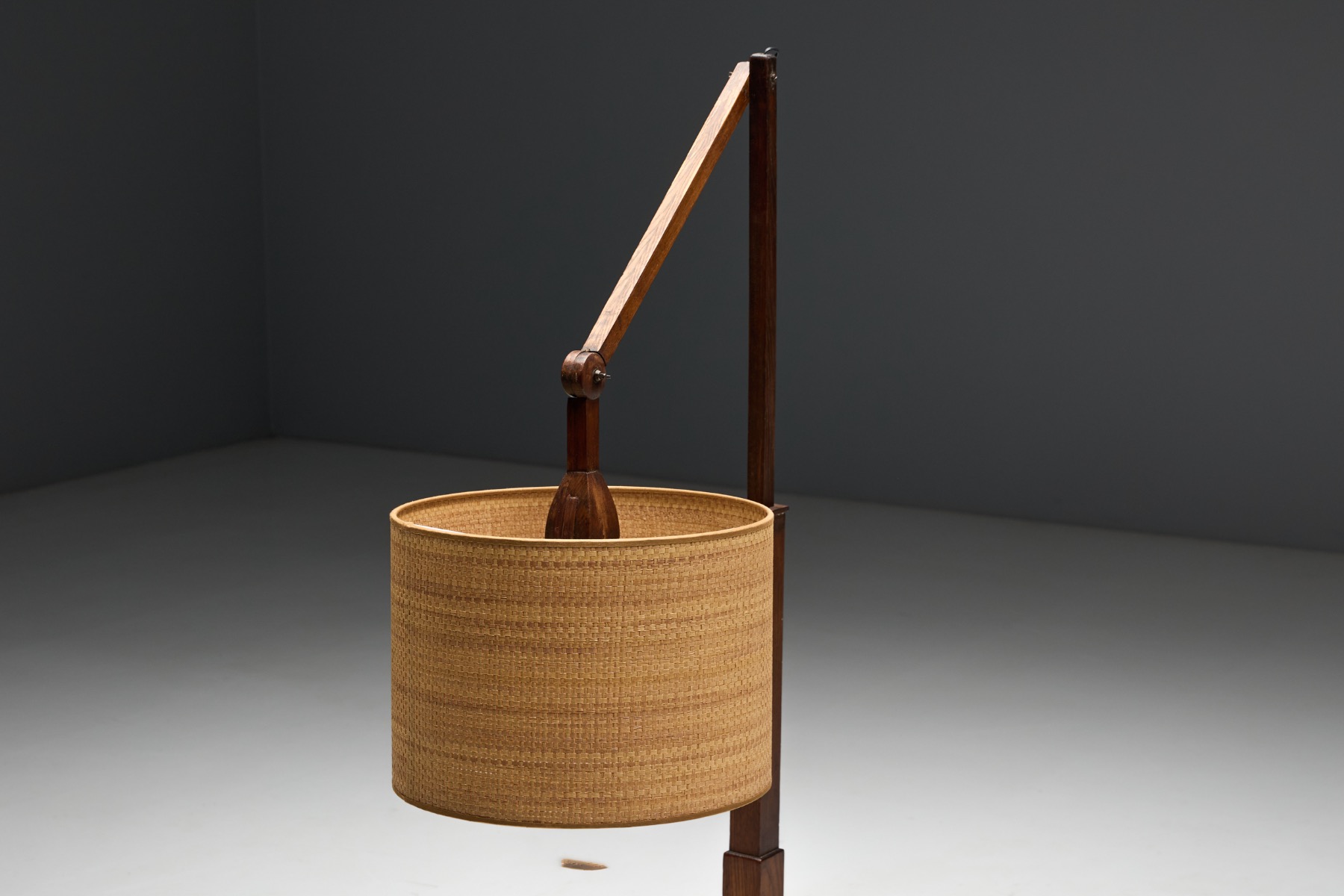  Mid-Century Adjustable Floor Lamp, Scandinavia - 1960s