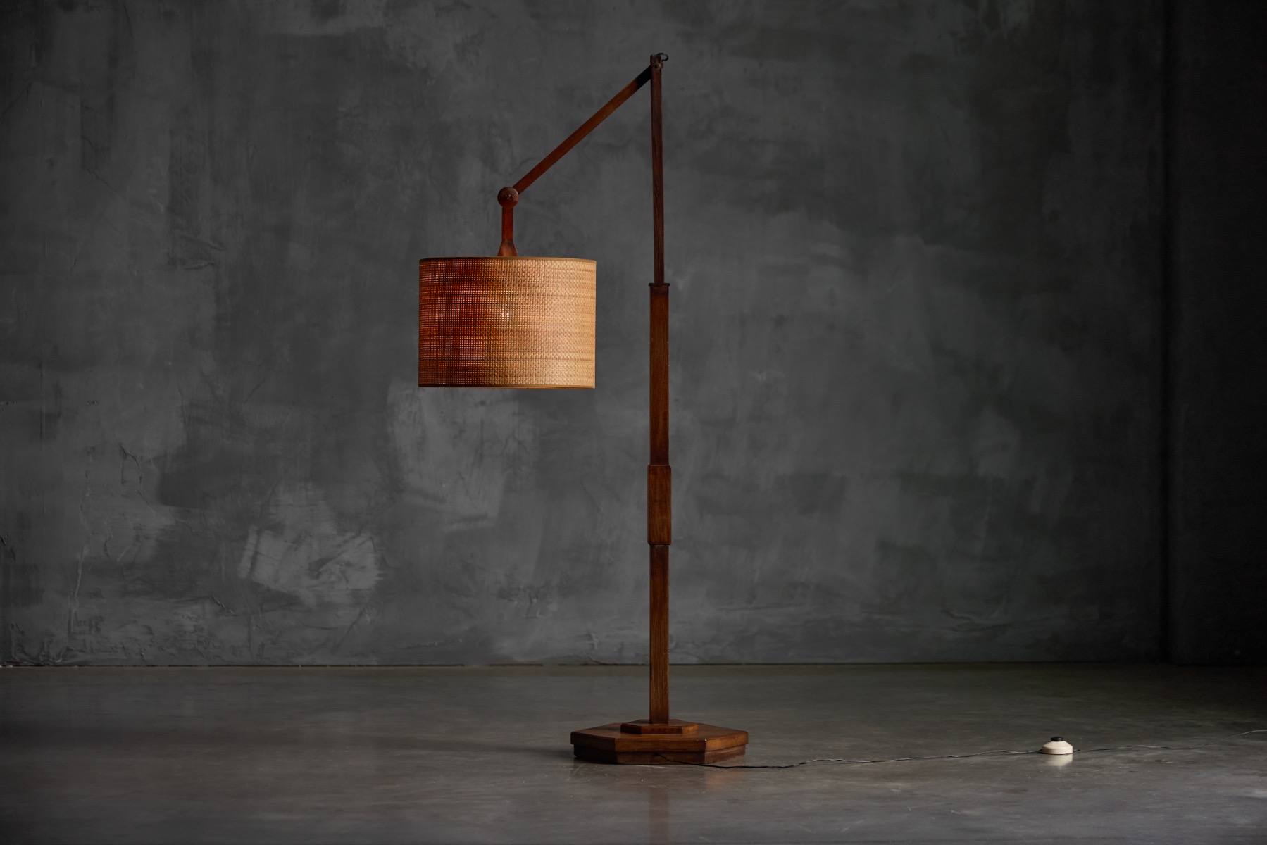  Mid-Century Adjustable Floor Lamp, Scandinavia - 1960s