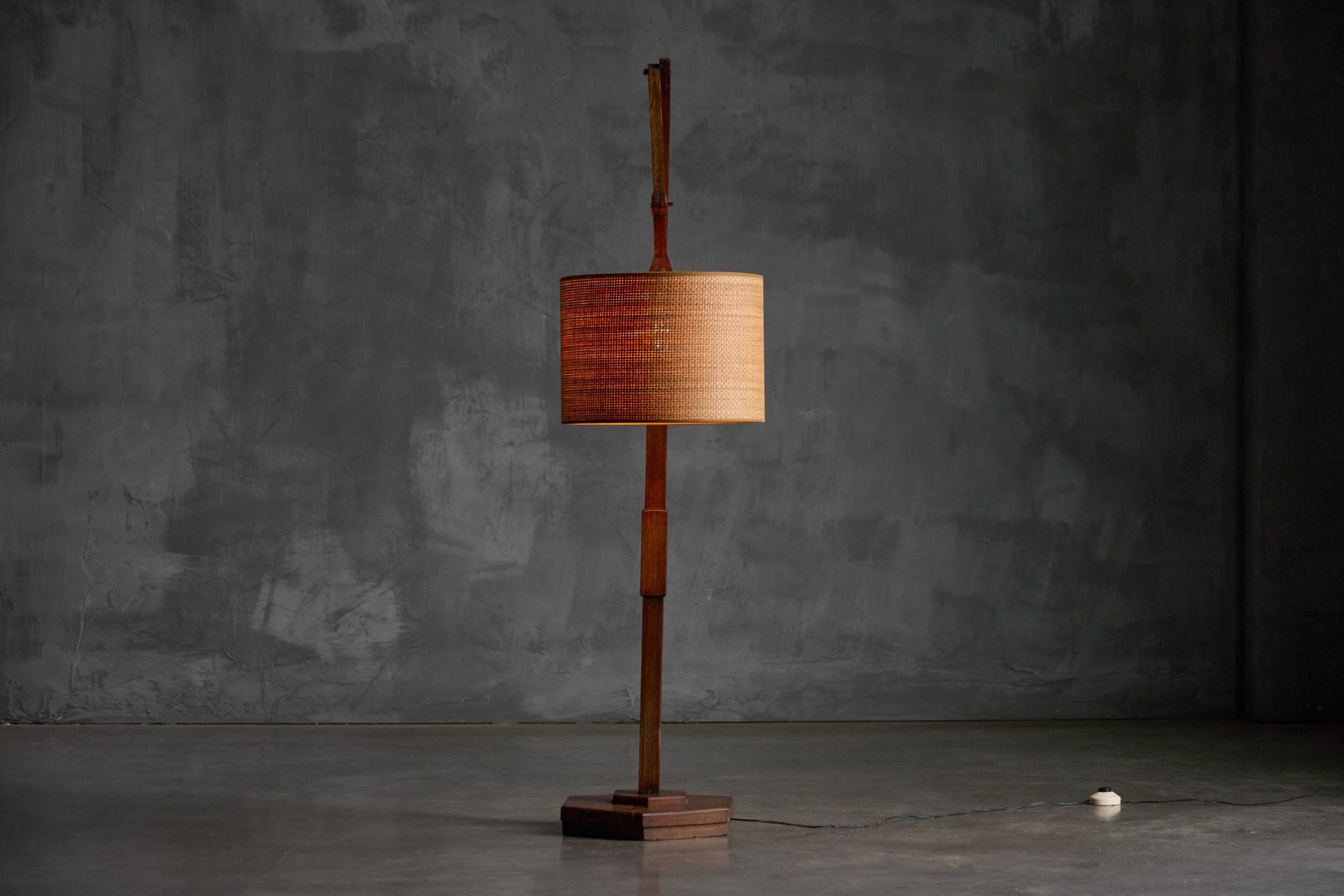  Mid-Century Adjustable Floor Lamp, Scandinavia - 1960s