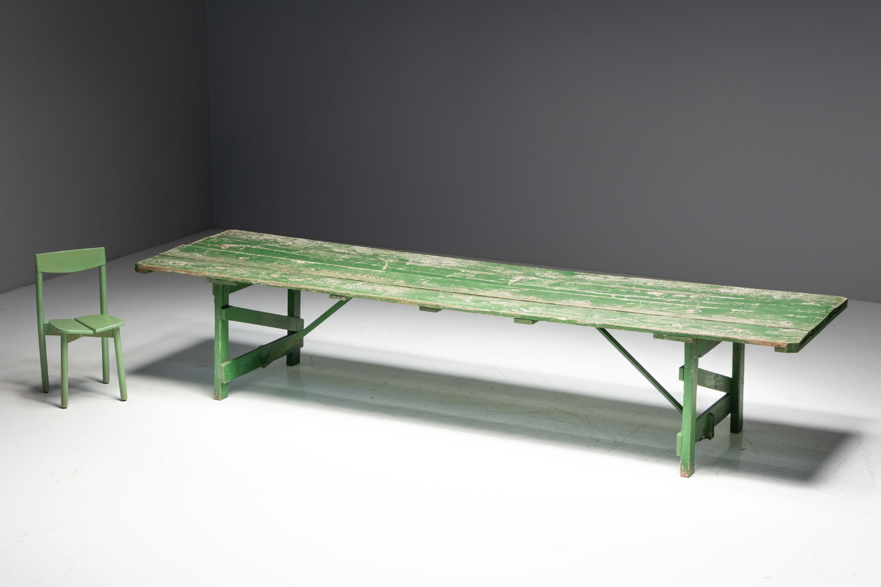Mid-Century Atelier Table, Europe - circa 1950