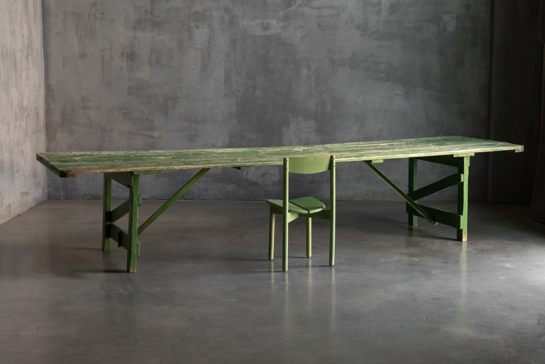 Mid-Century Atelier Table, Europe - circa 1950