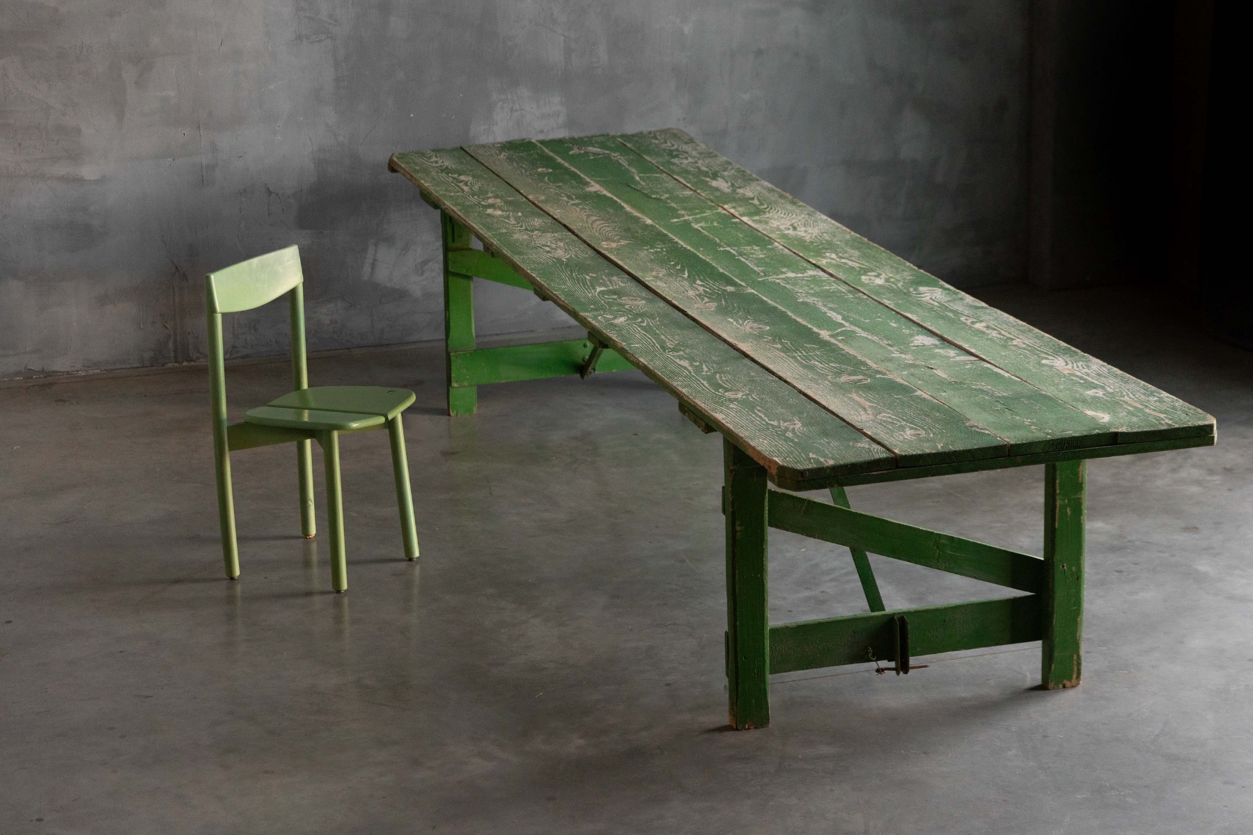 Mid-Century Atelier Table, Europe - circa 1950