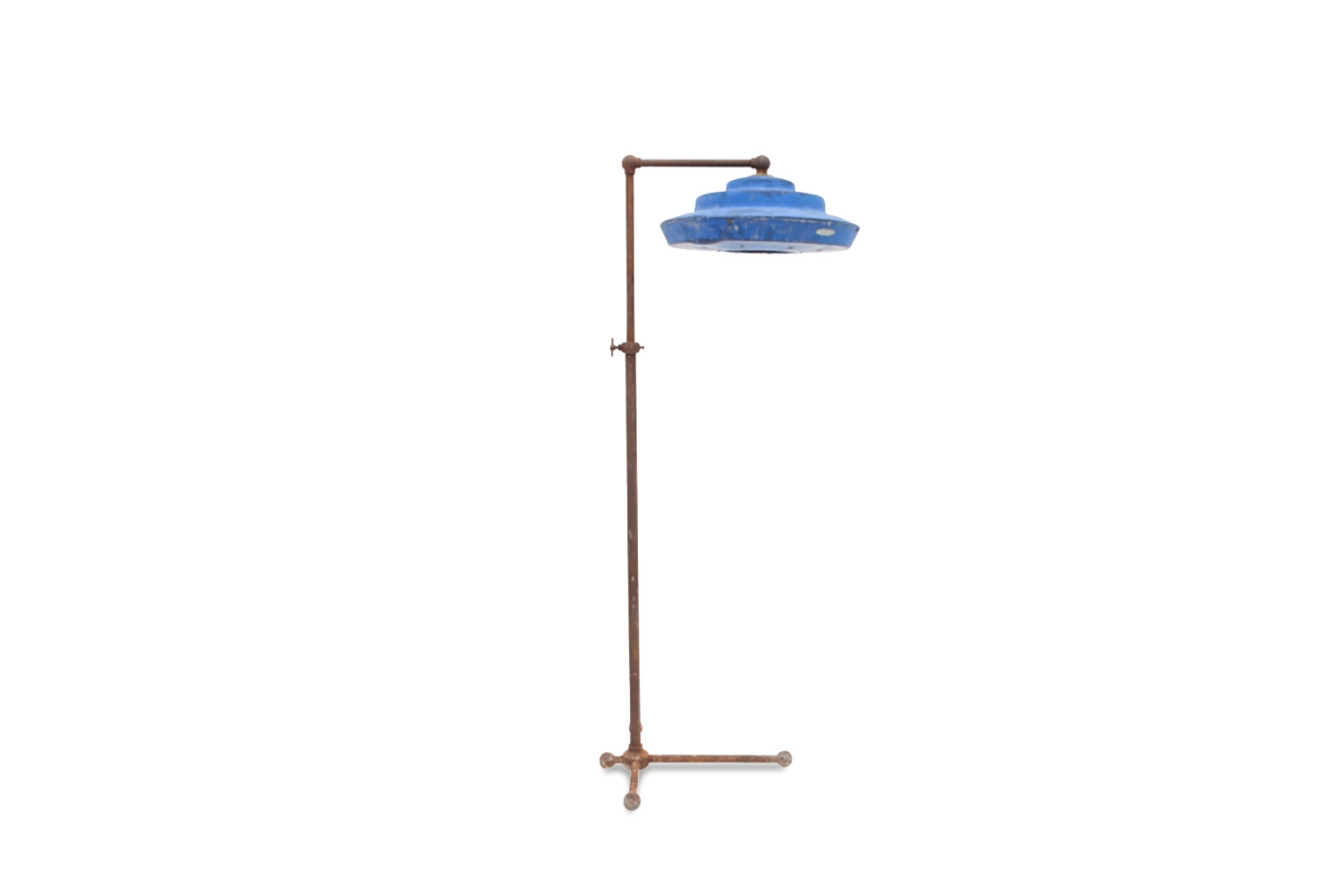 Industrial Floor Lamp, Saphir Paris - Early 20th Century