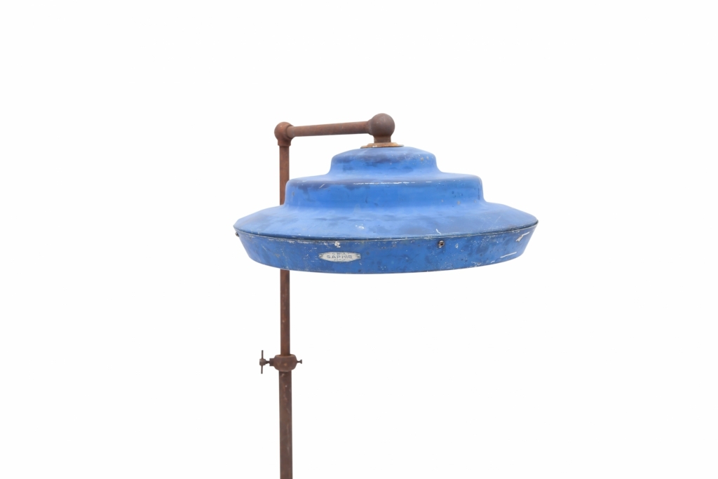 Industrial Floor Lamp, Saphir Paris - Early 20th Century