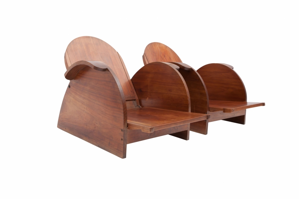 Italian Mahogany Lounge Chairs - 1950s