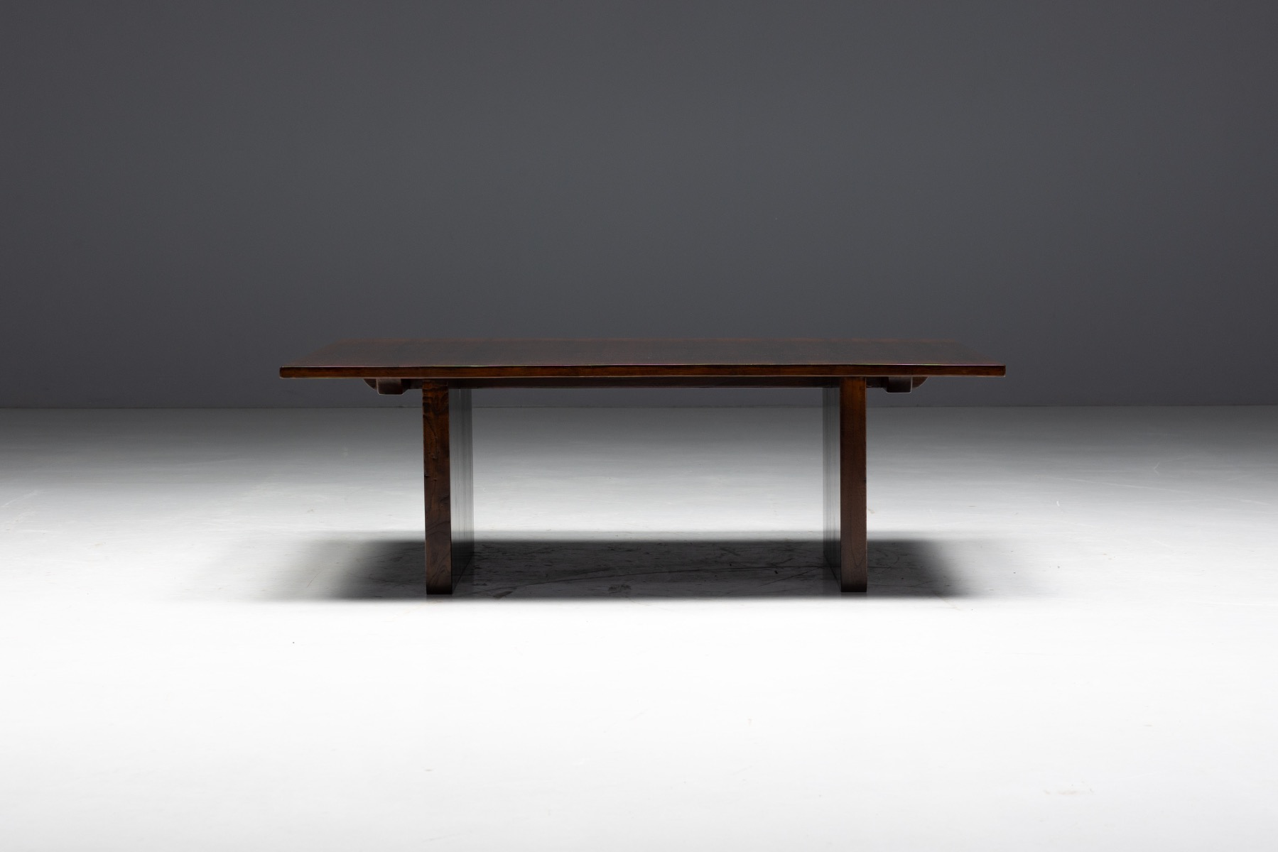 Bamboo Coffee Table in the Style of Axel Vervoordt, Belgium - 1980s
