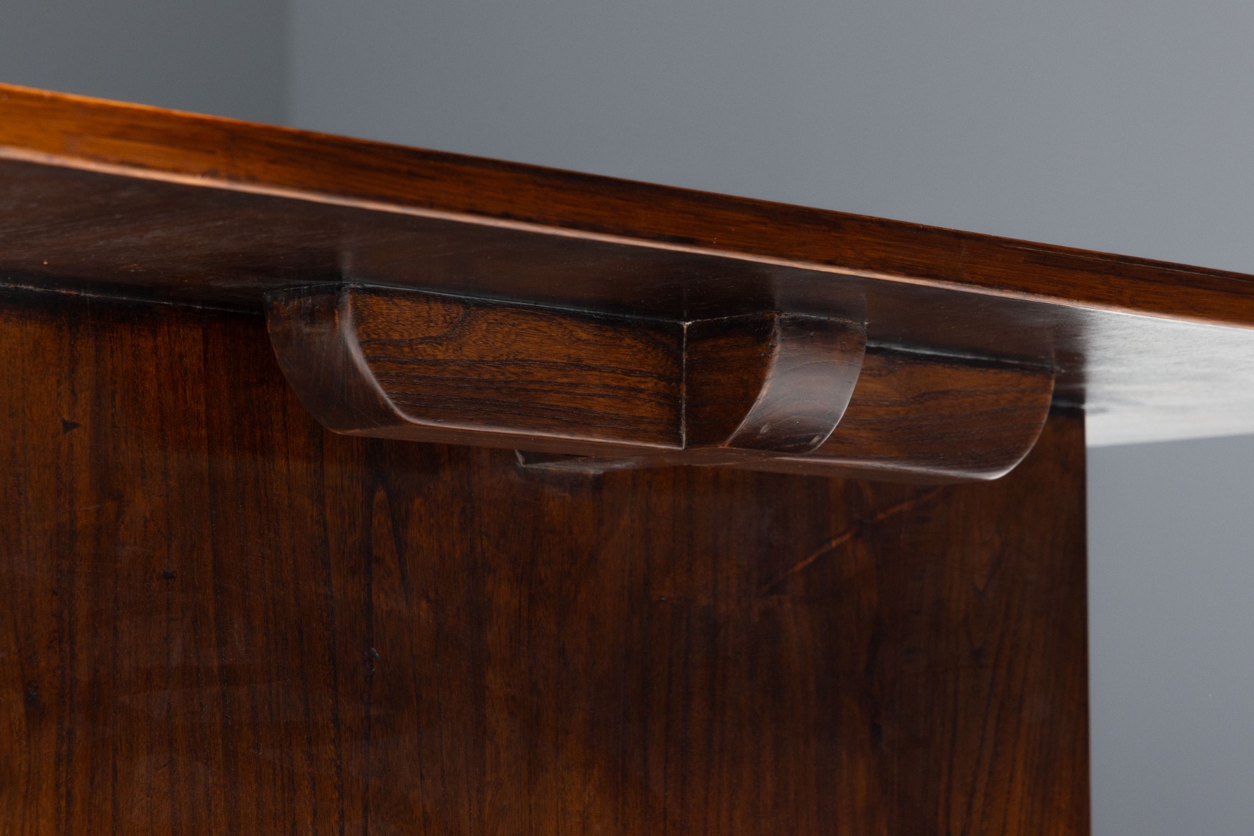 Bamboo Coffee Table in the Style of Axel Vervoordt, Belgium - 1980s