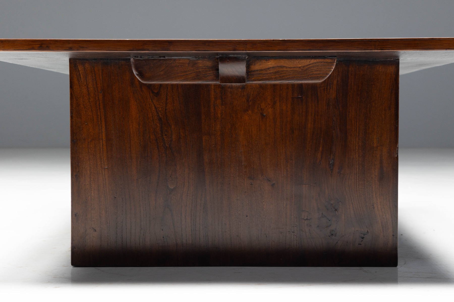 Bamboo Coffee Table in the Style of Axel Vervoordt, Belgium - 1980s