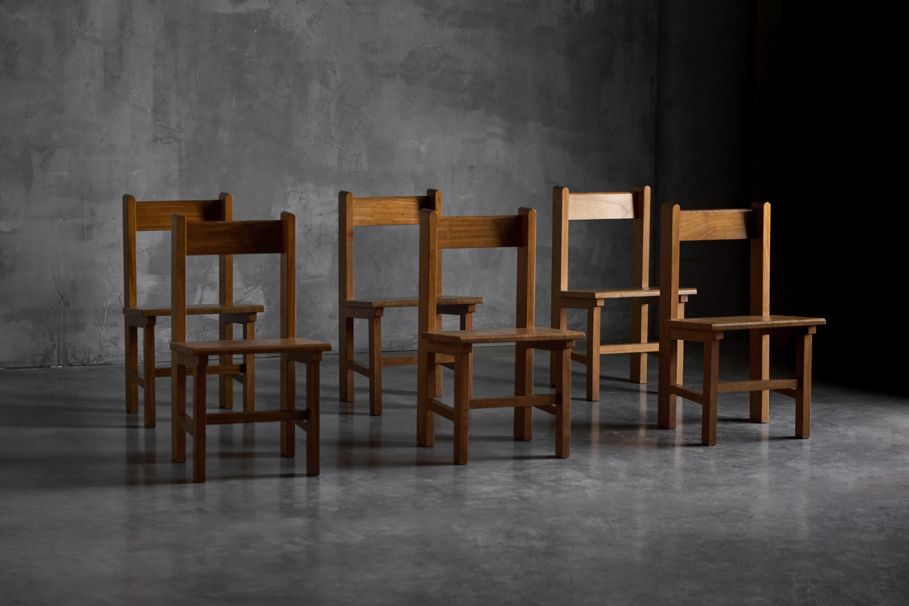 Modernist Dining Chairs by Wim Den Boon, Netherlands - 1950s
