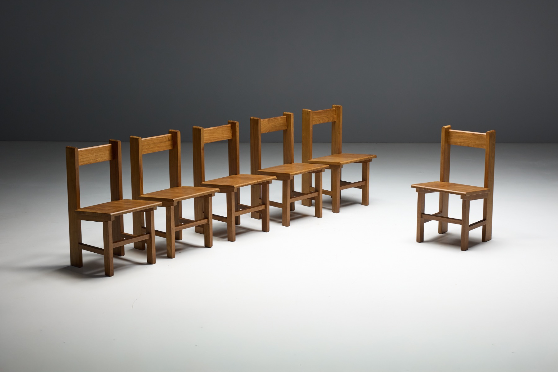 Modernist Dining Chairs by Wim Den Boon, Netherlands - 1950s