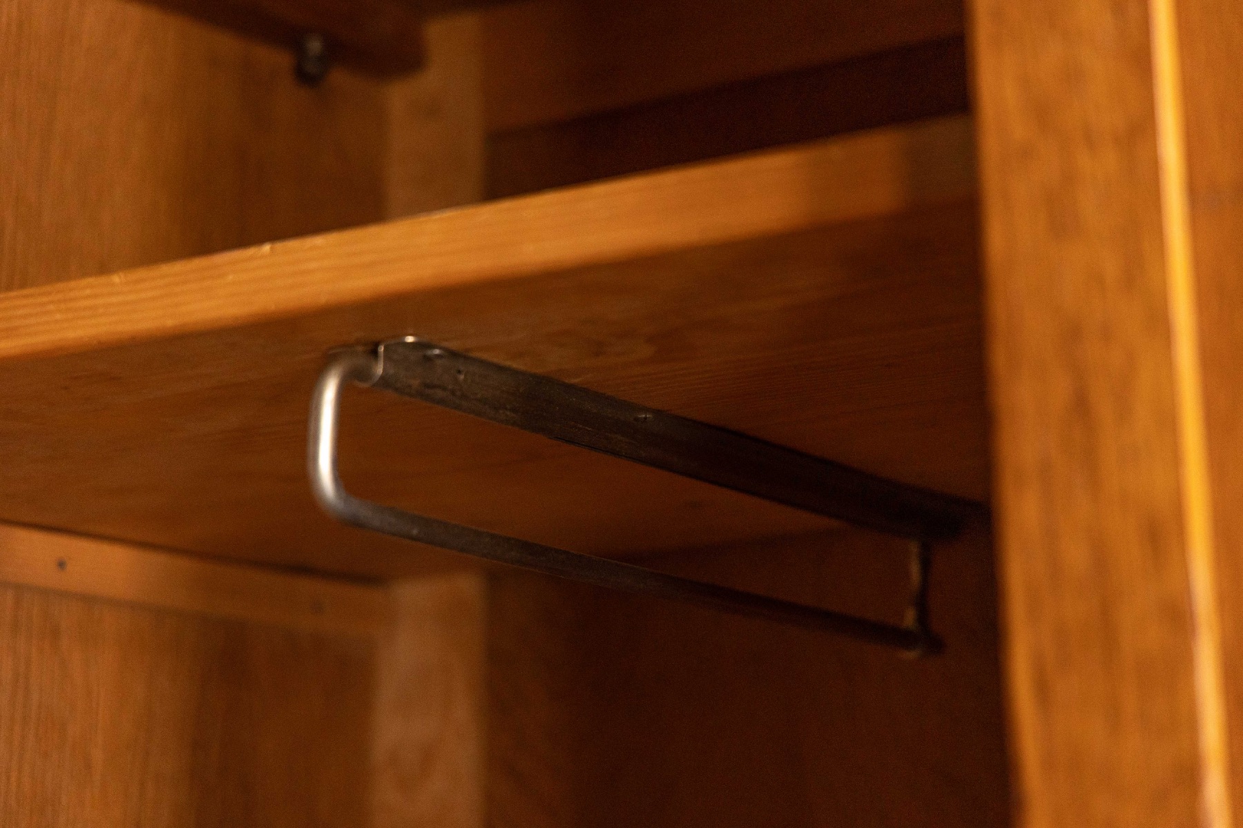 Modernist Oak Highboard, Reconstruction Period, France - Circa 1955