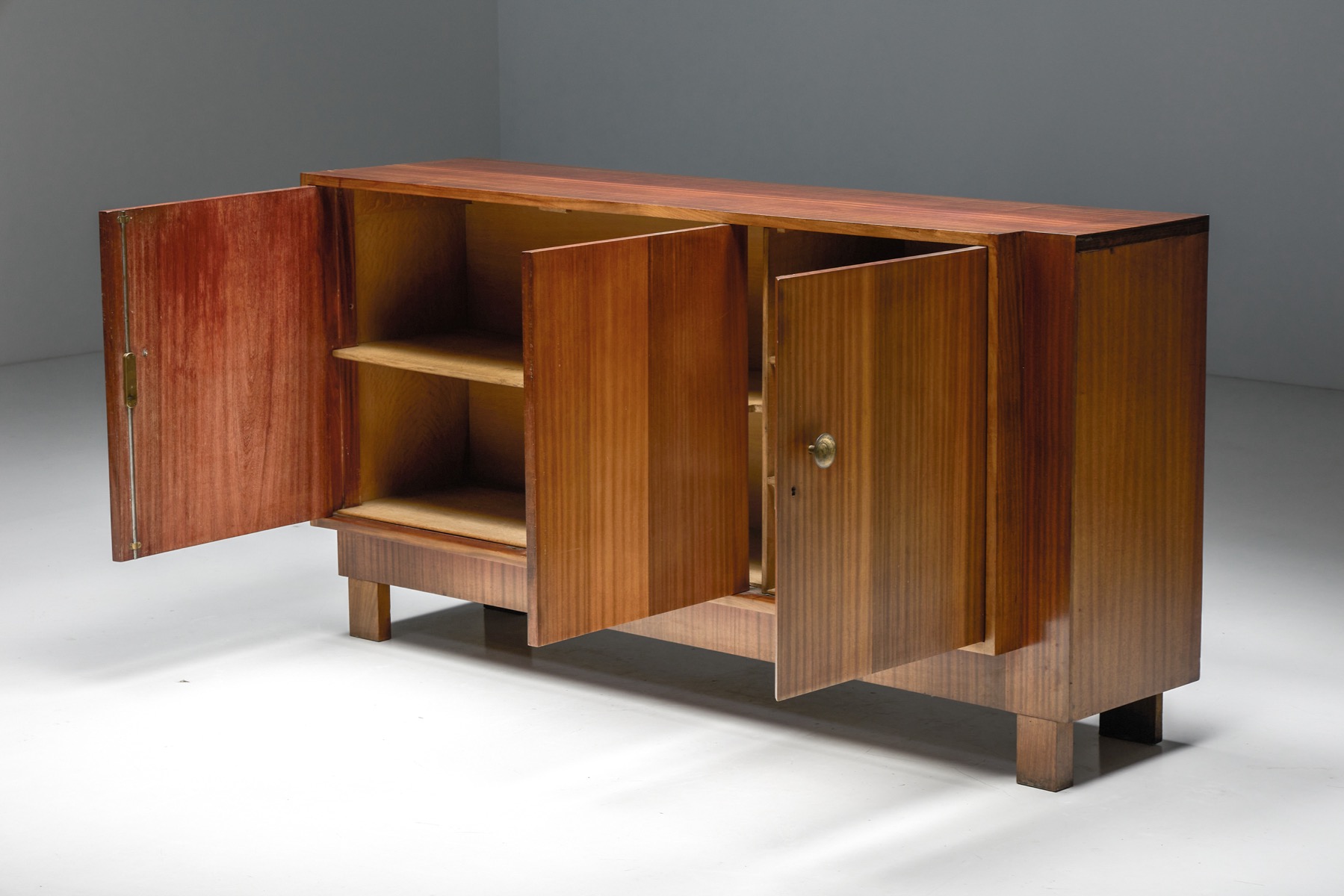 Modernist Avant-Garde Sideboard by John Van Zeeland - 1930s
