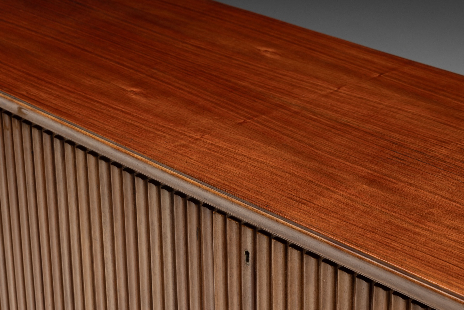Modernist Slatted Credenza by Paolo Buffa, Italy – 1960s
