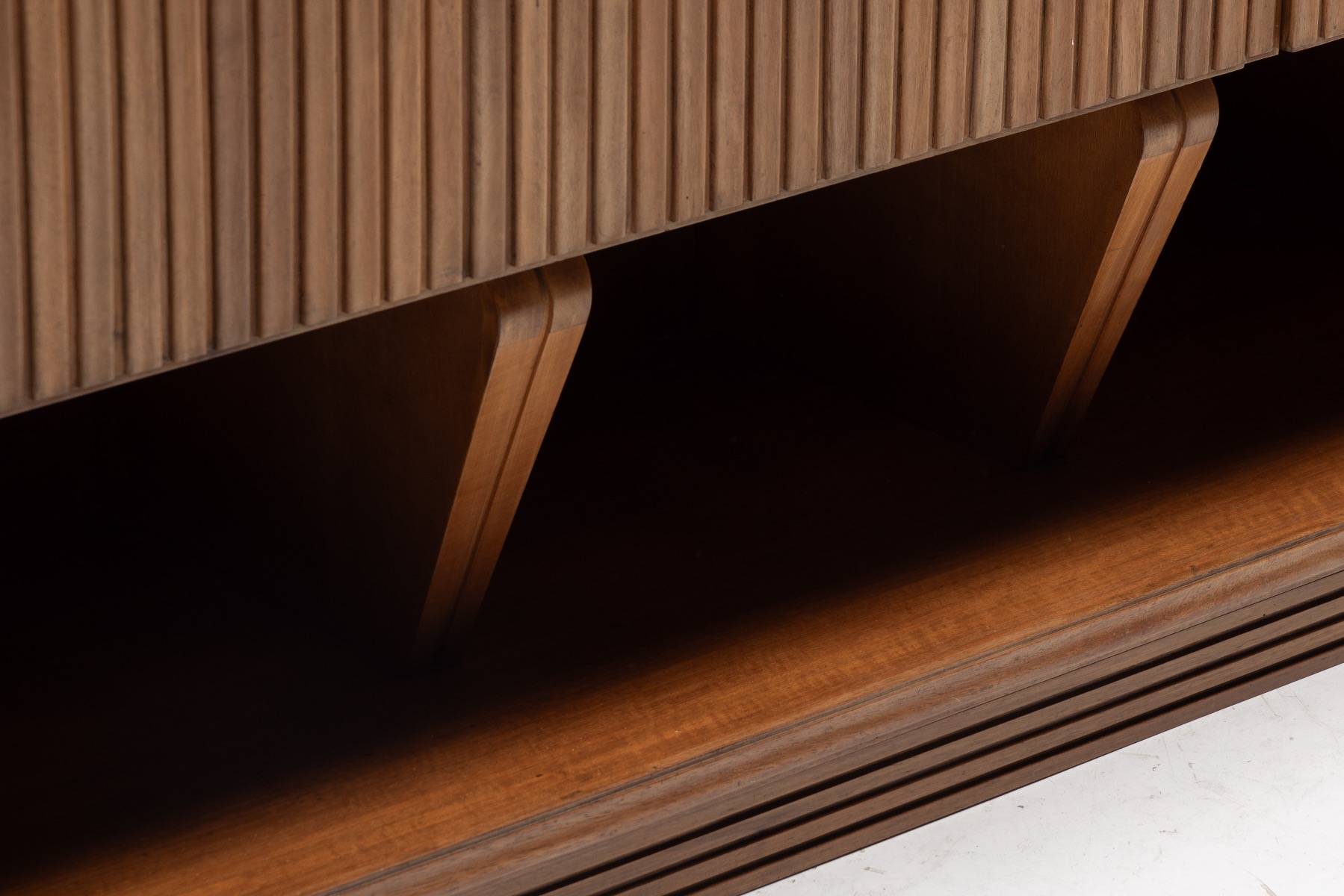 Modernist Slatted Credenza by Paolo Buffa, Italy – 1960s