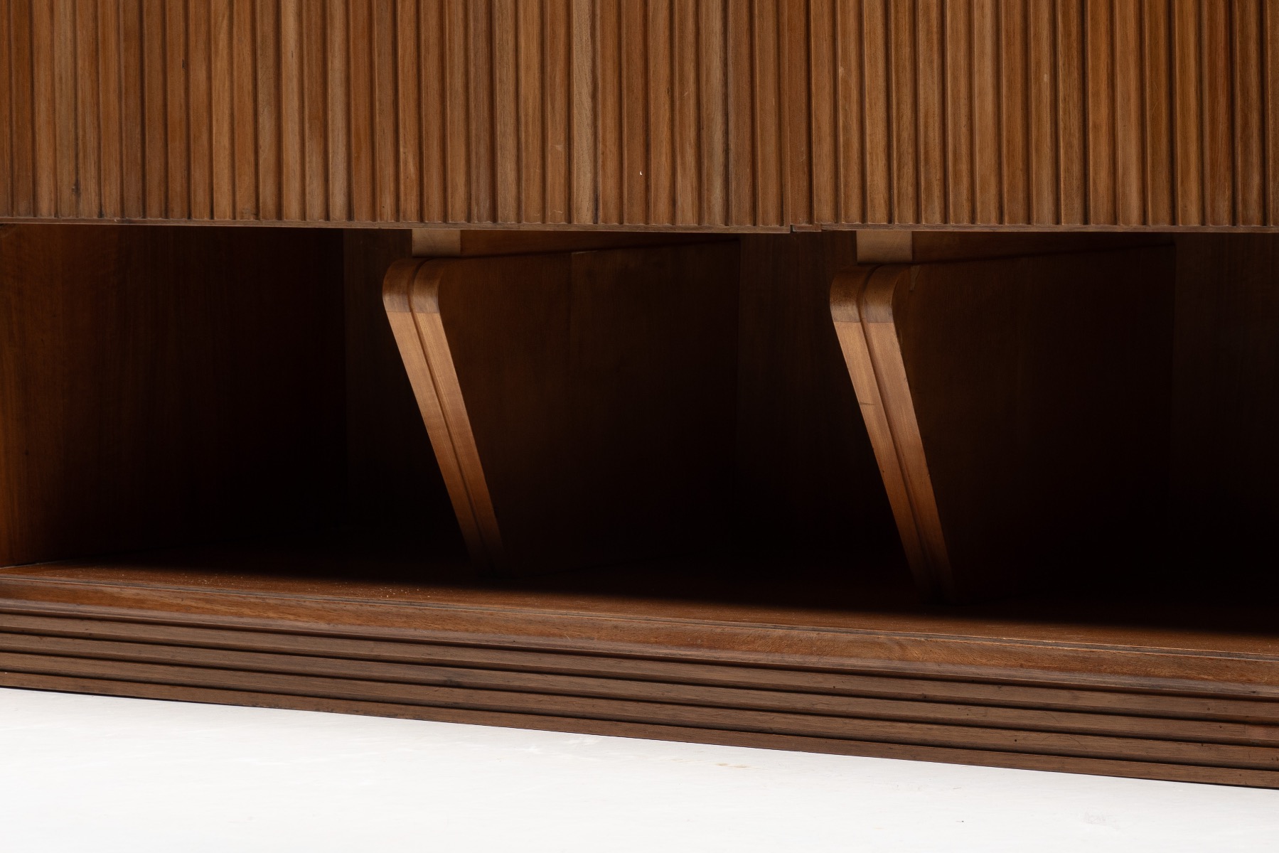 Modernist Slatted Credenza by Paolo Buffa, Italy – 1960s