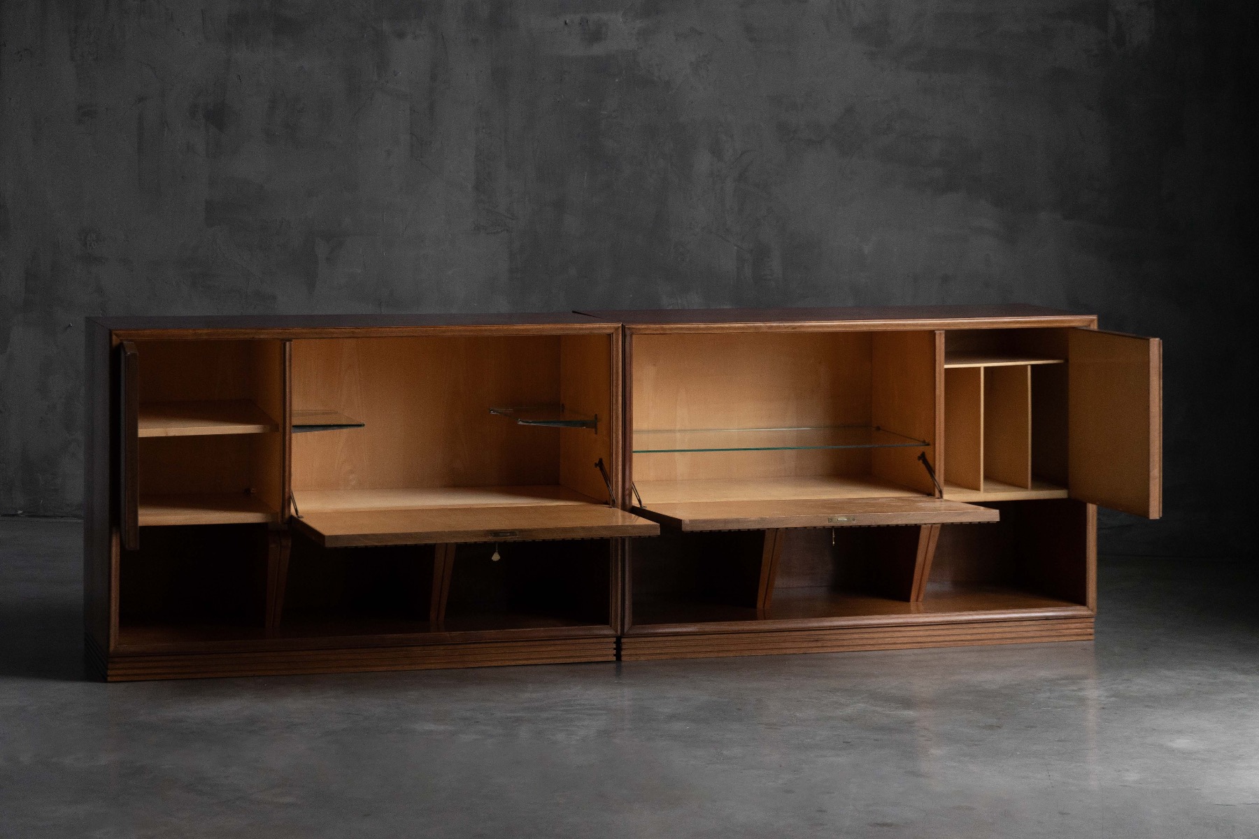 Modernist Slatted Credenza by Paolo Buffa, Italy – 1960s