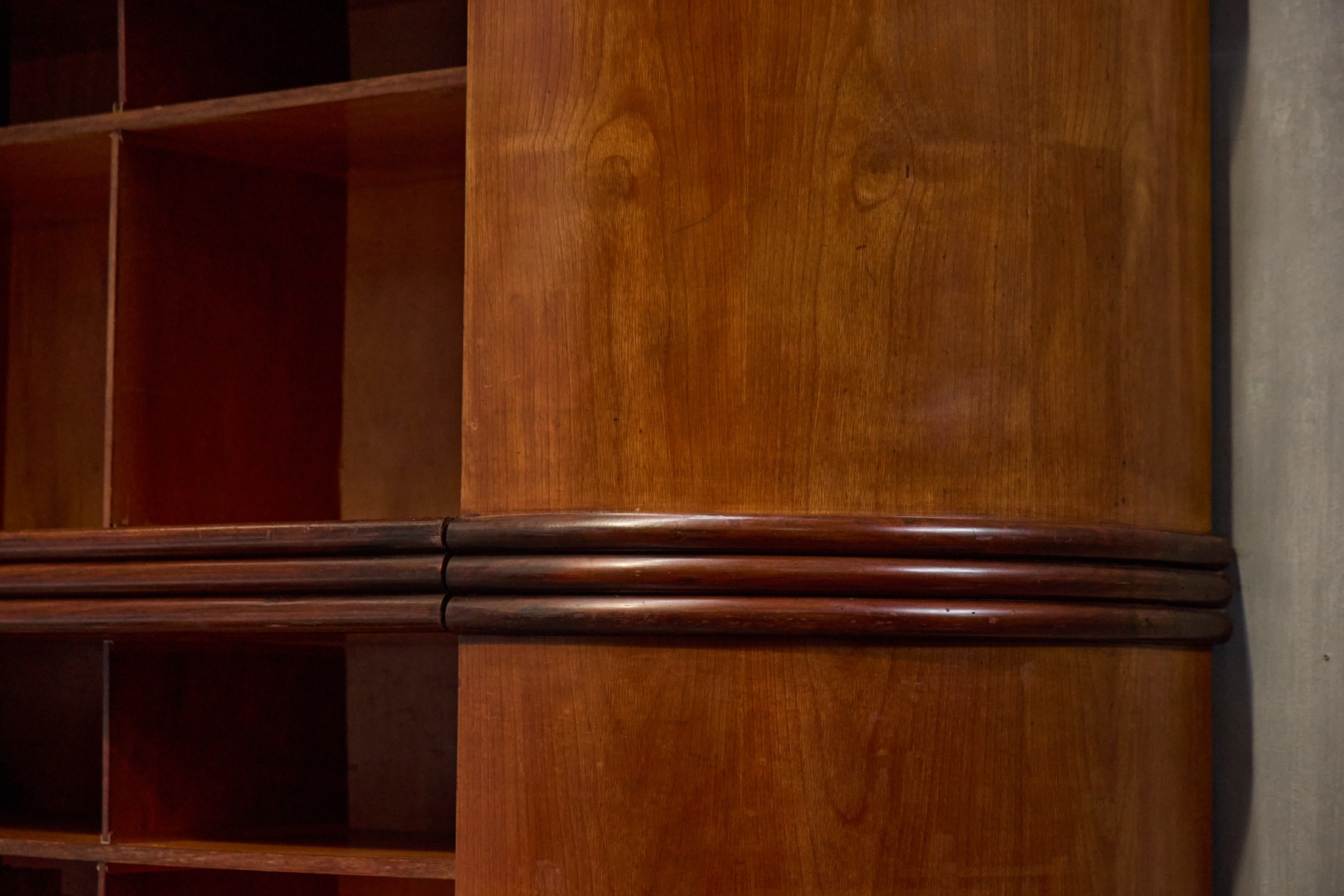 Monumental Art Deco Display Cabinet, Italy - Mid-20th Century