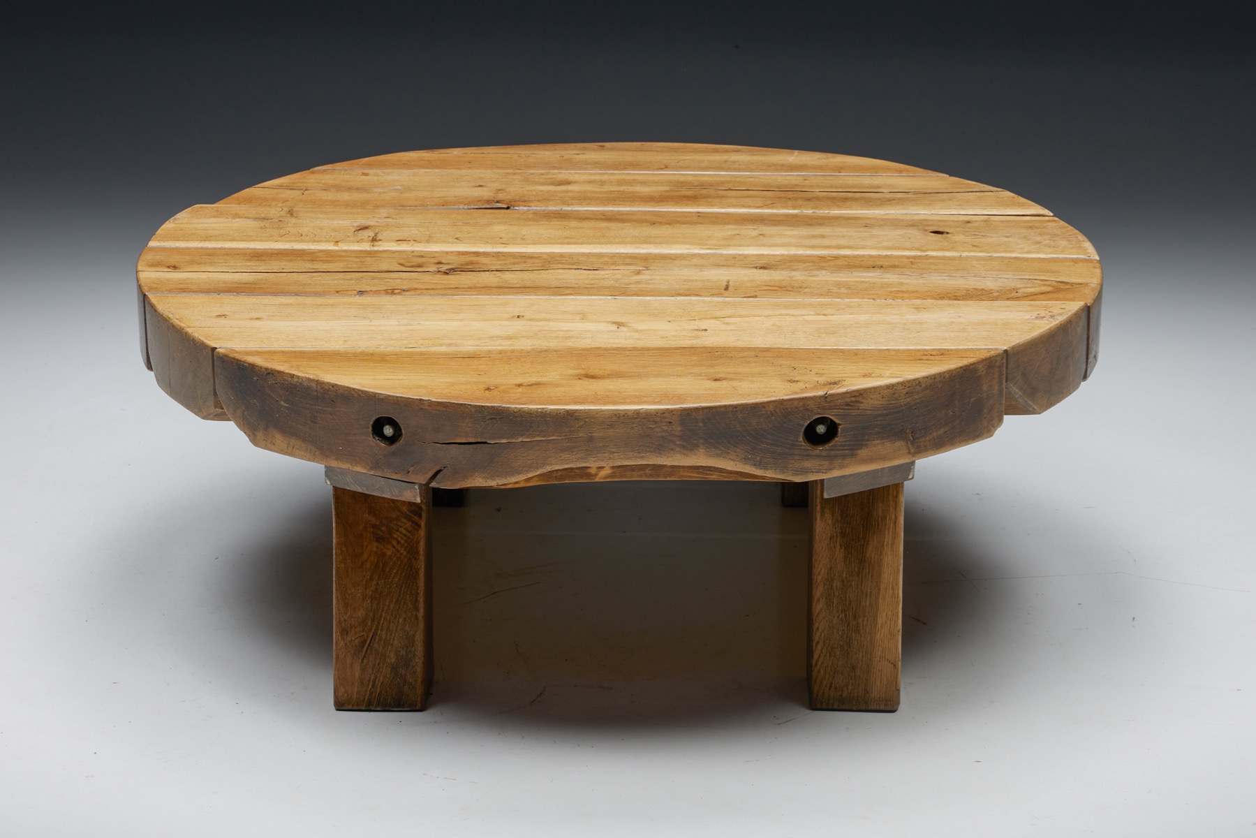  Natural Wooden Coffee Table - 1950's