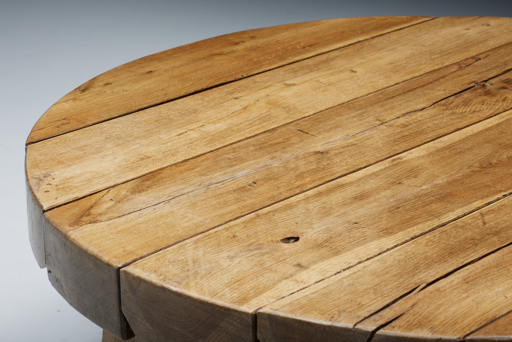  Natural Wooden Coffee Table - 1950's