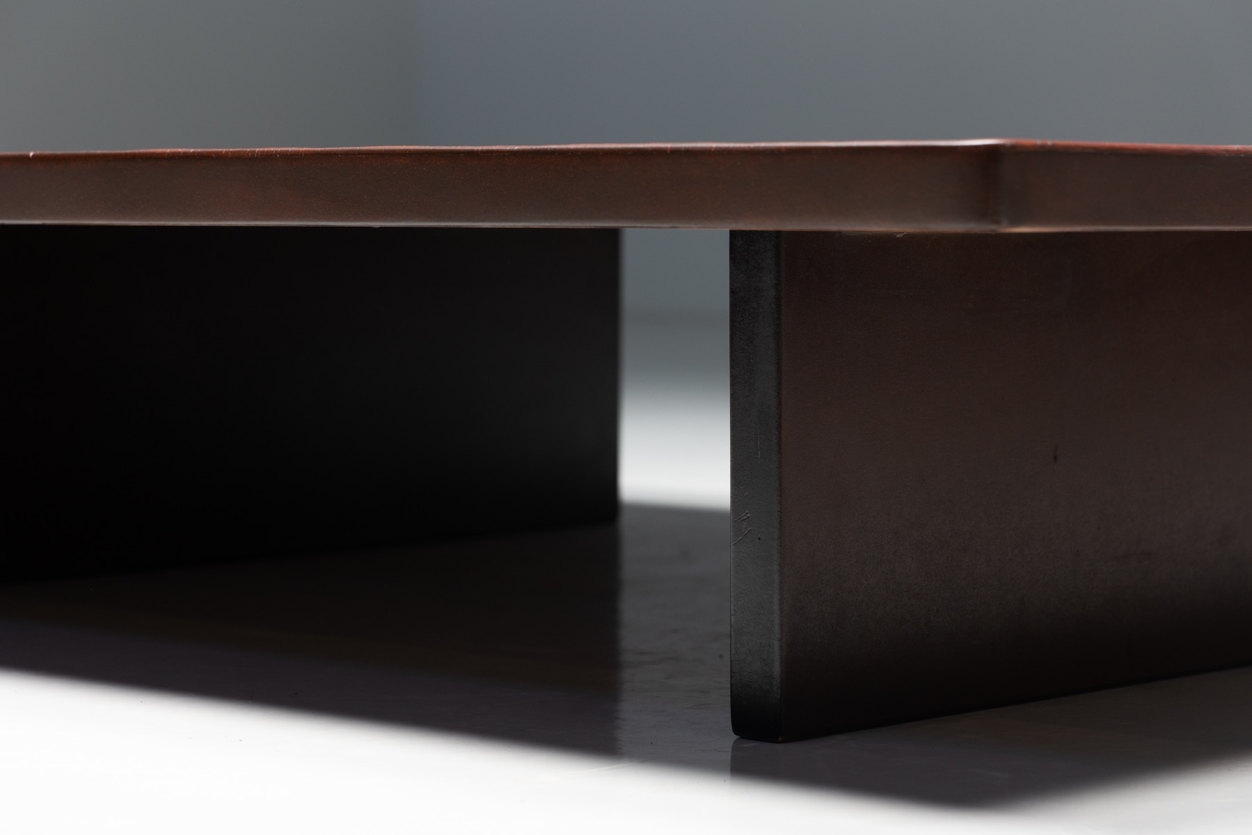 Coffee Table by Axel Vervoordt in Wenge and Bamboo - 1980s
