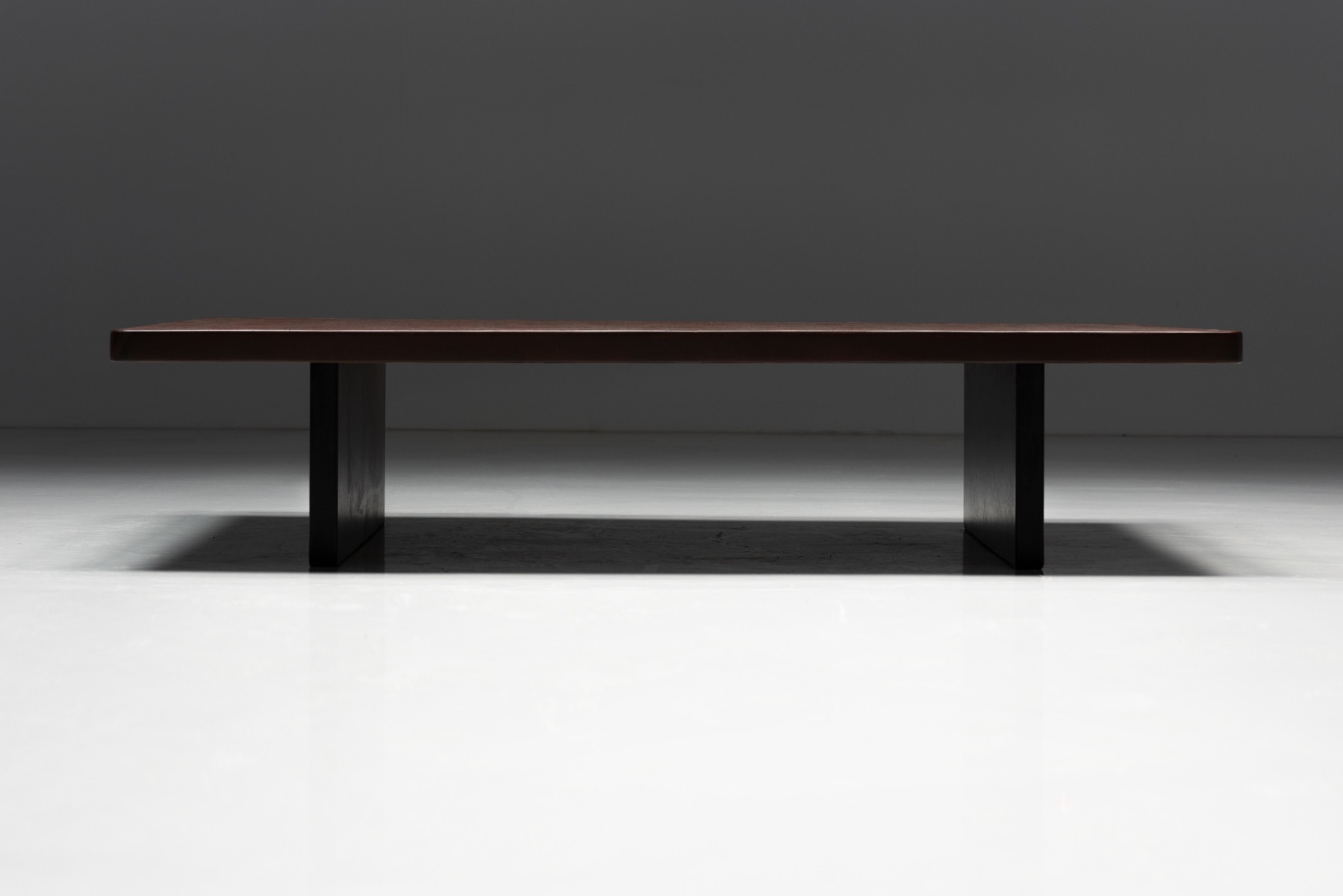 Coffee Table by Axel Vervoordt in Wenge and Bamboo - 1980s
