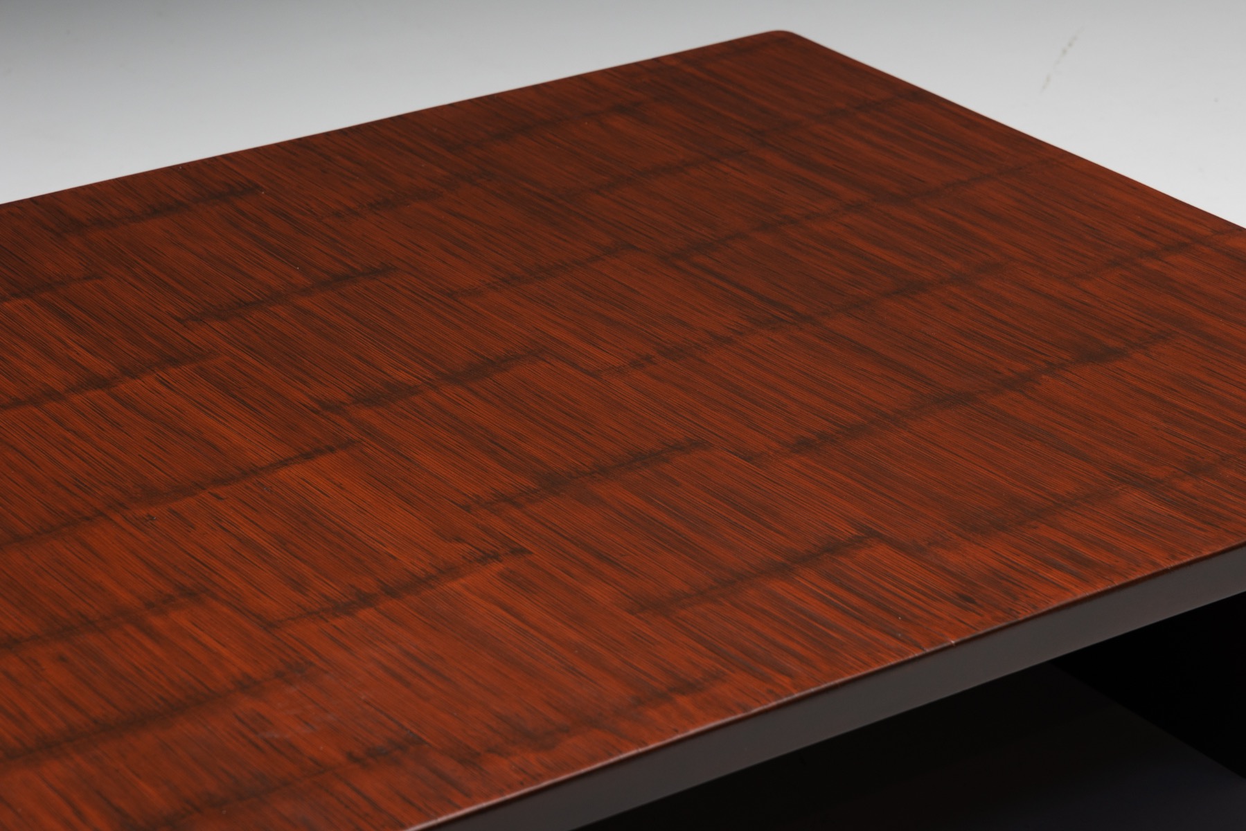 Coffee Table by Axel Vervoordt in Wenge and Bamboo - 1980s