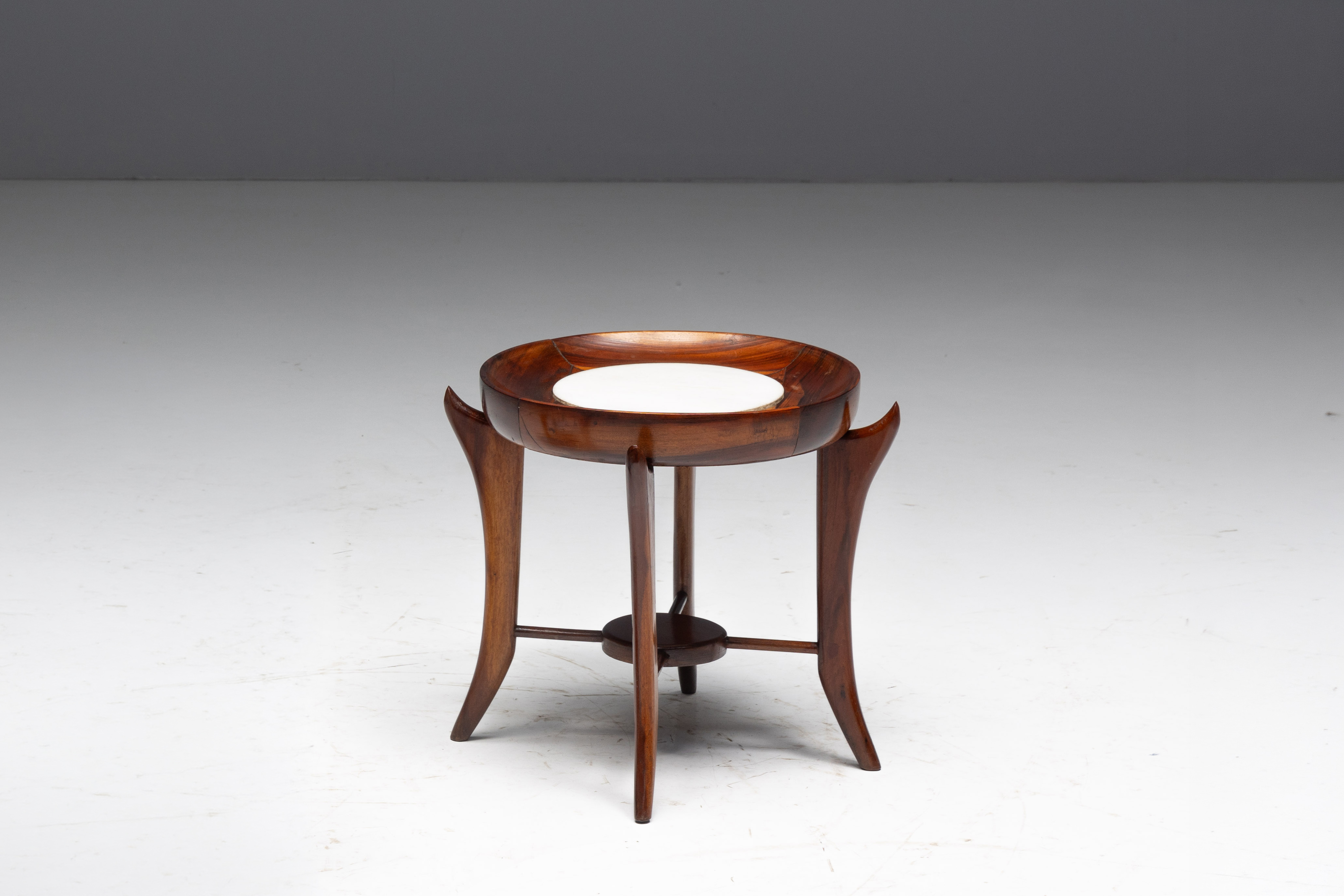 Maracanã Side Table by Giuseppe Scapinelli, Brazil - 1950s