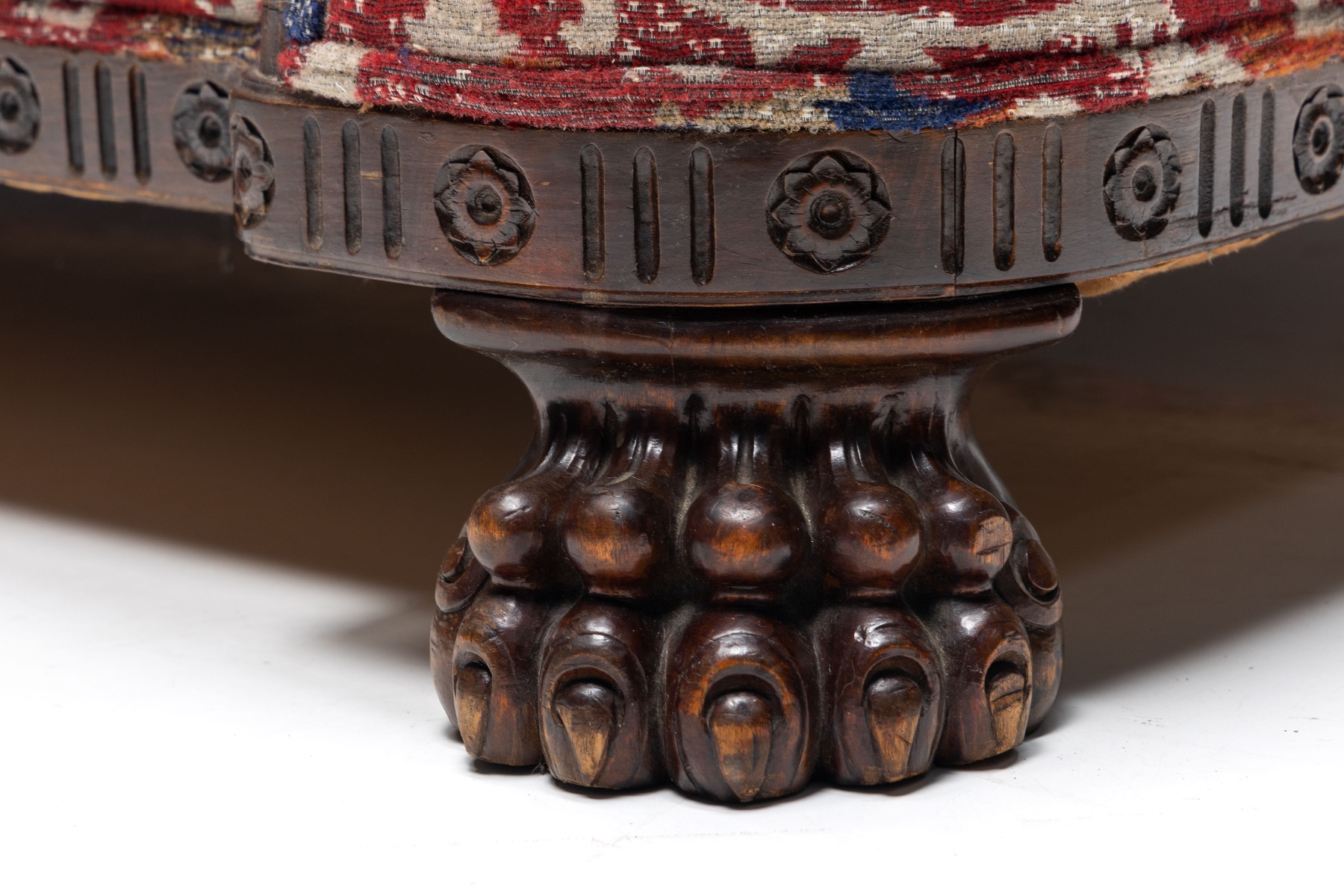 Oriental Sofa in Chippendale Style - 1900s