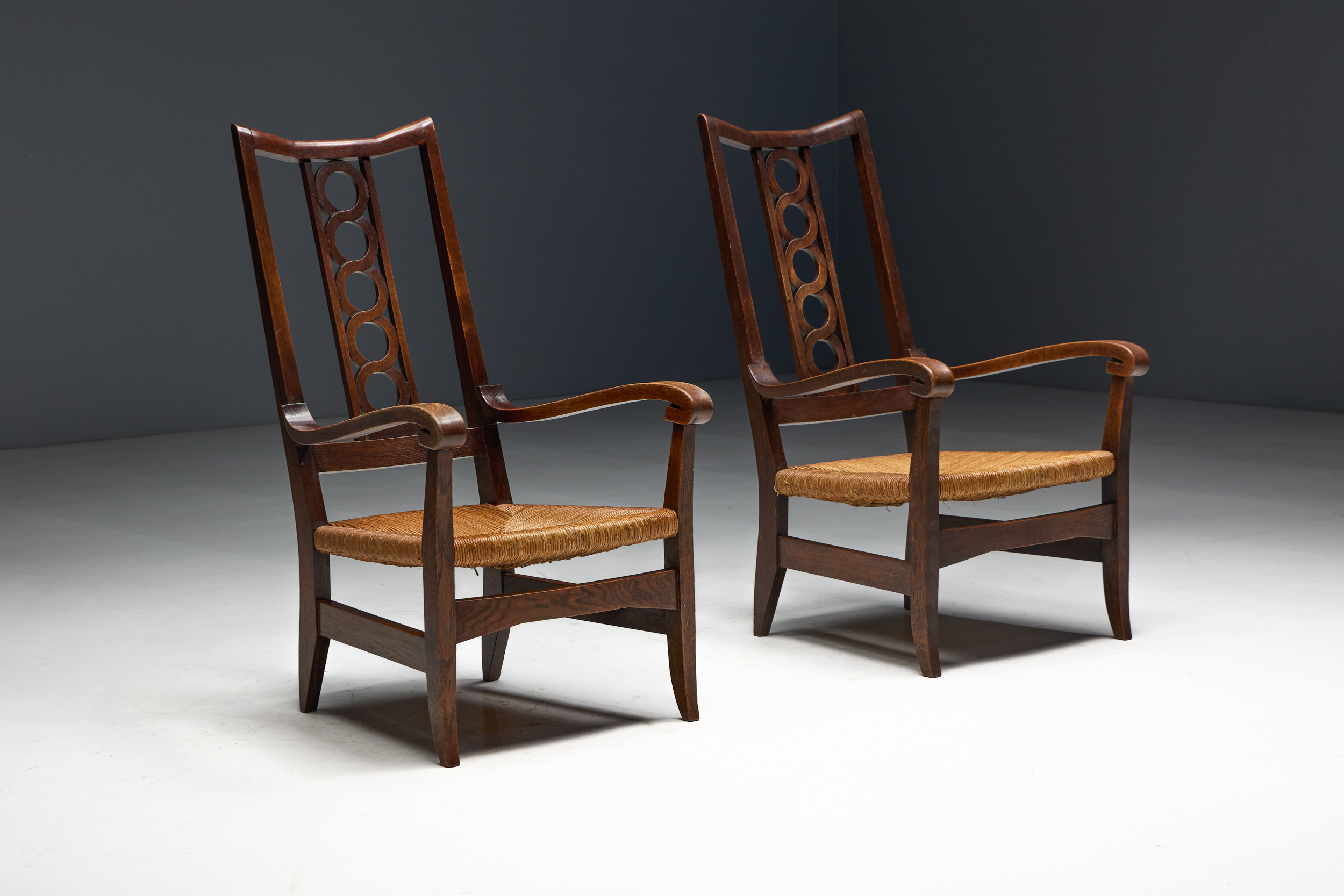 Pair of Armchairs by Victor Courtray, France - Circa 1940