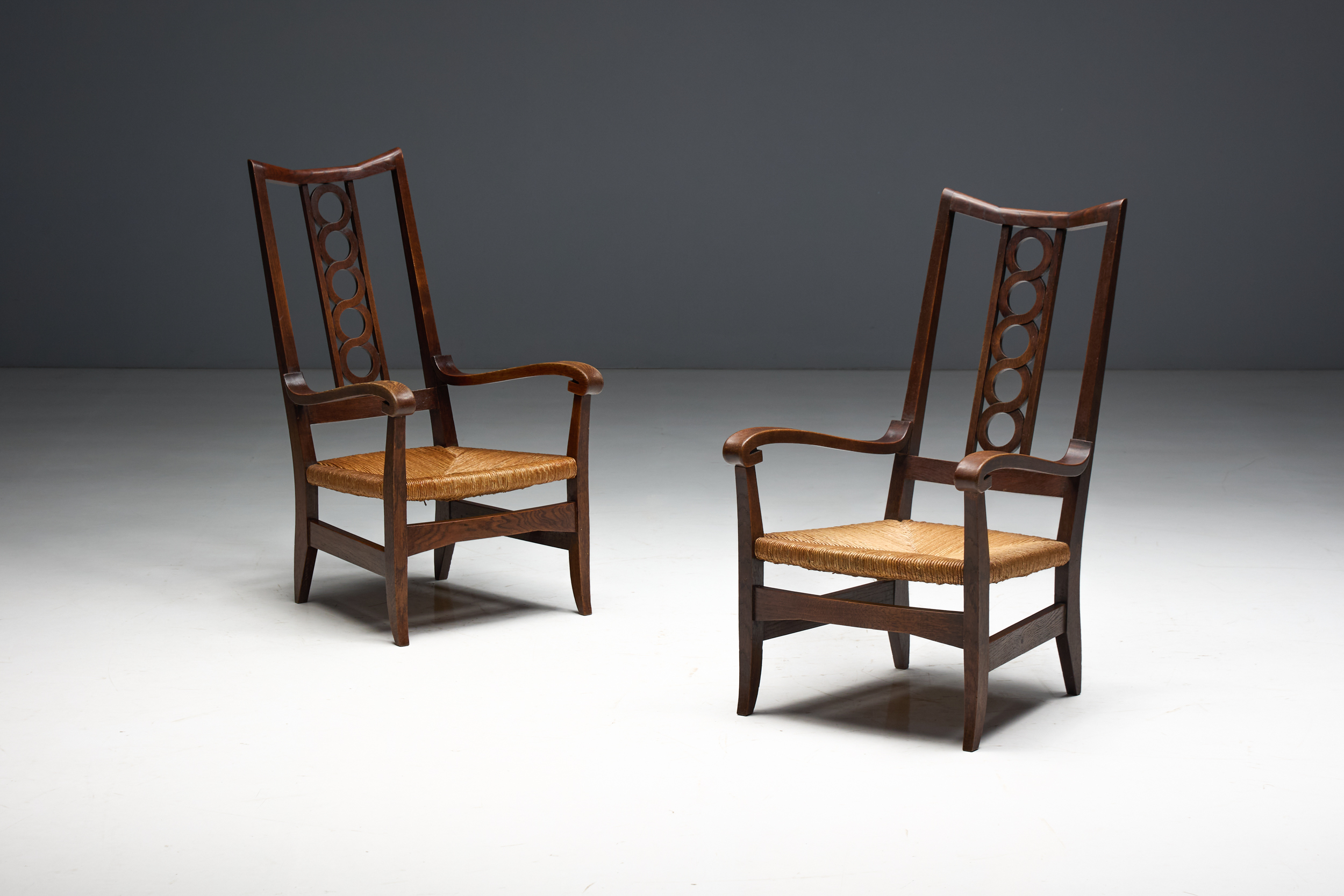 Pair of Armchairs by Victor Courtray, France - Circa 1940