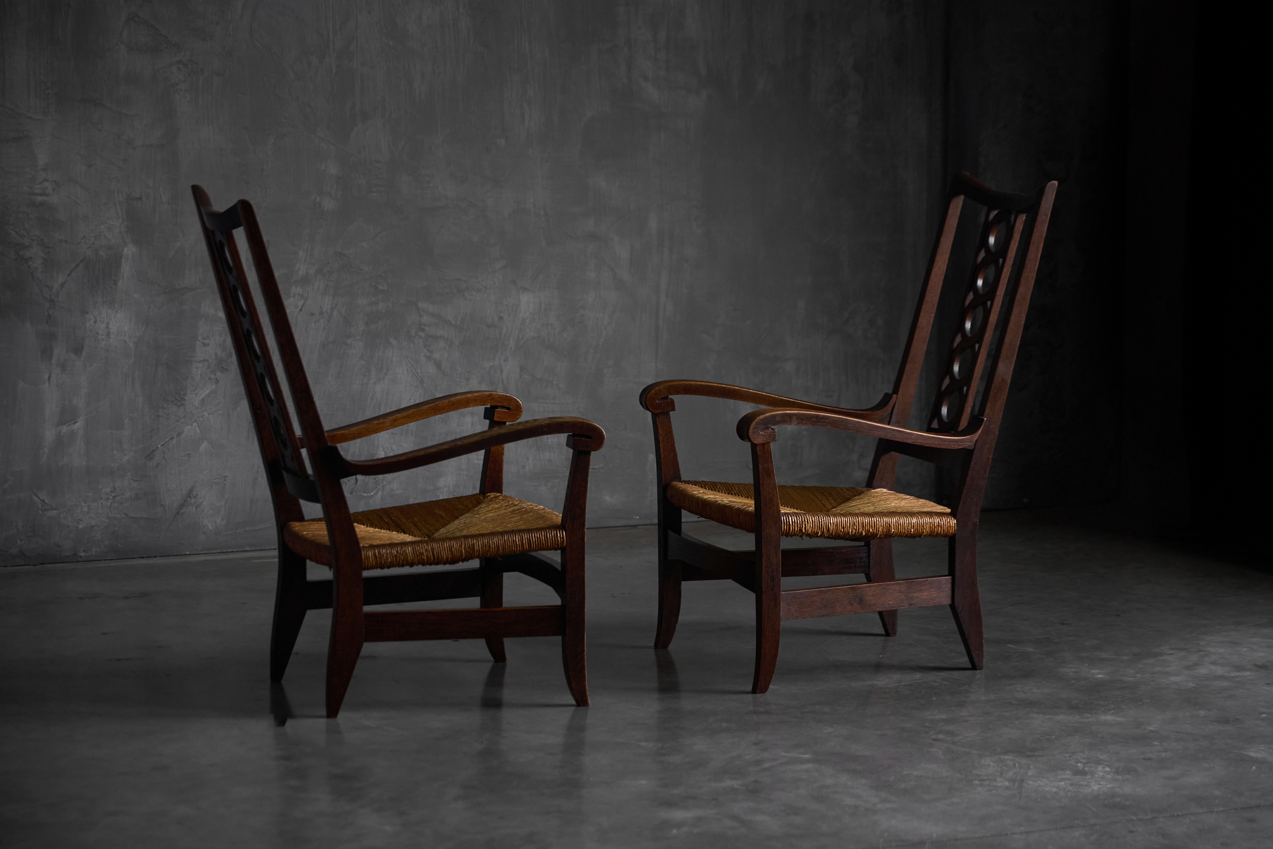 Pair of Armchairs by Victor Courtray, France - Circa 1940