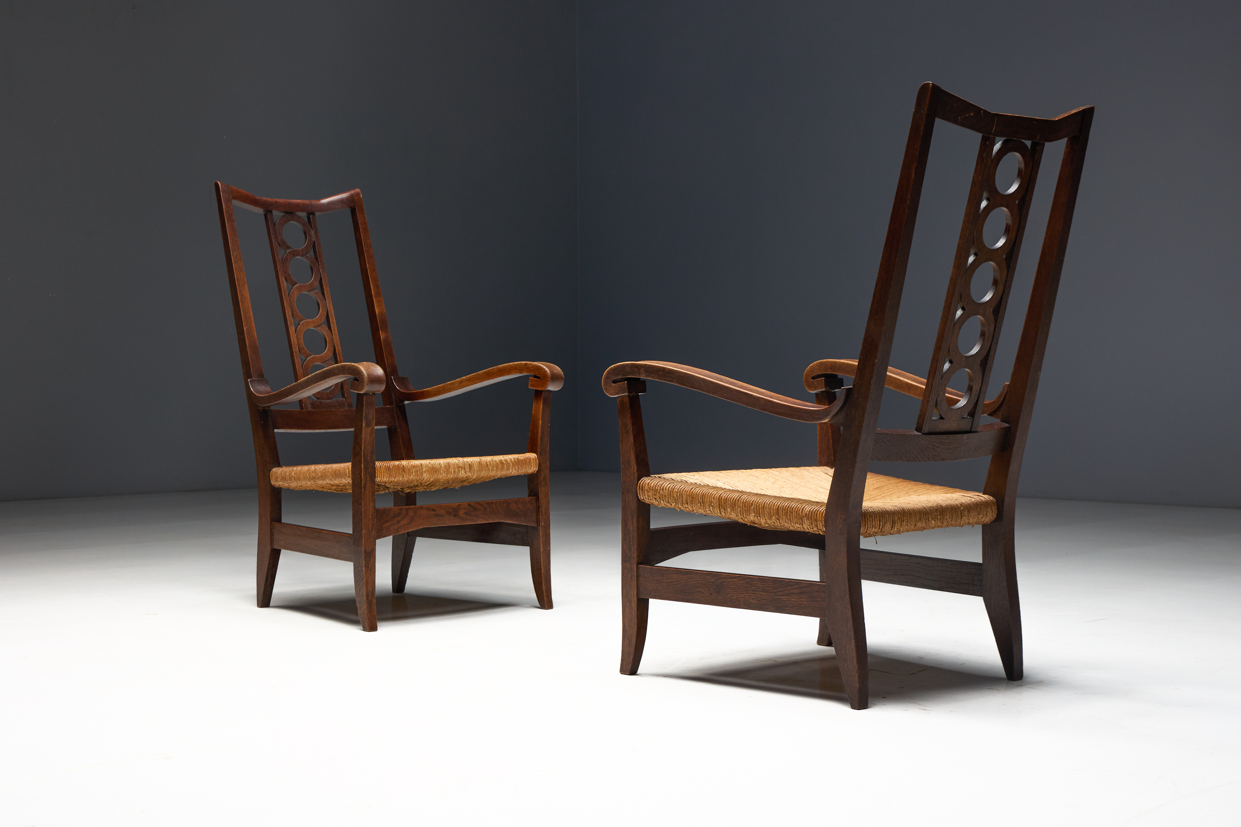 Pair of Armchairs by Victor Courtray, France - Circa 1940