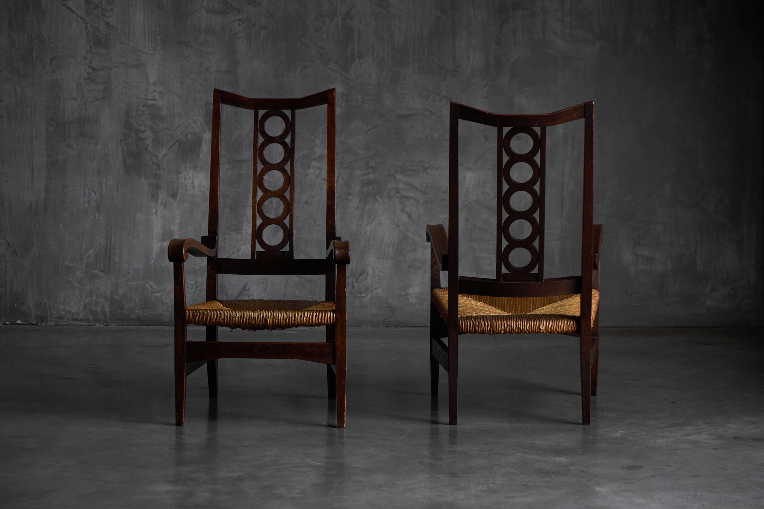 Pair of Armchairs by Victor Courtray, France - Circa 1940