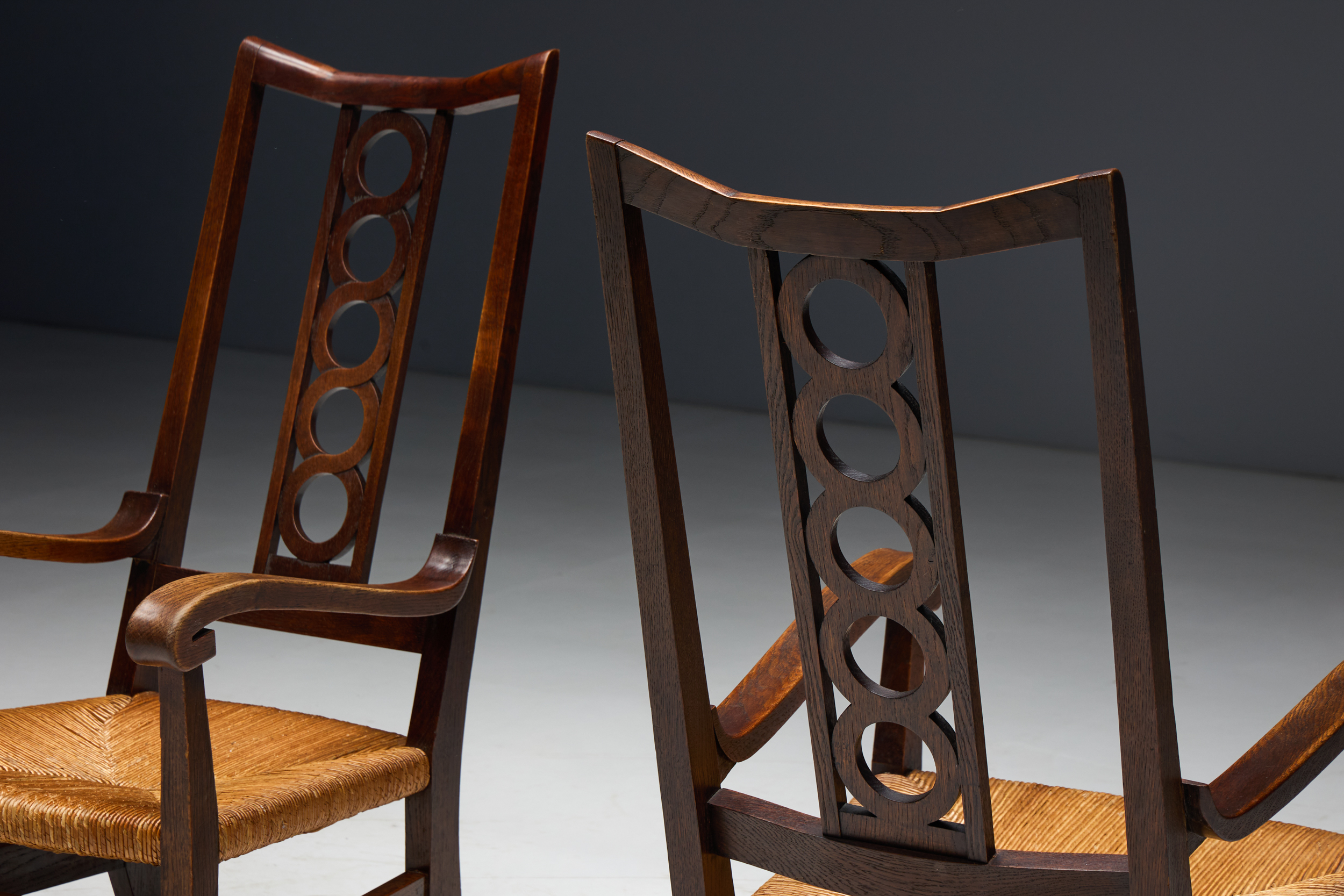 Pair of Armchairs by Victor Courtray, France - Circa 1940
