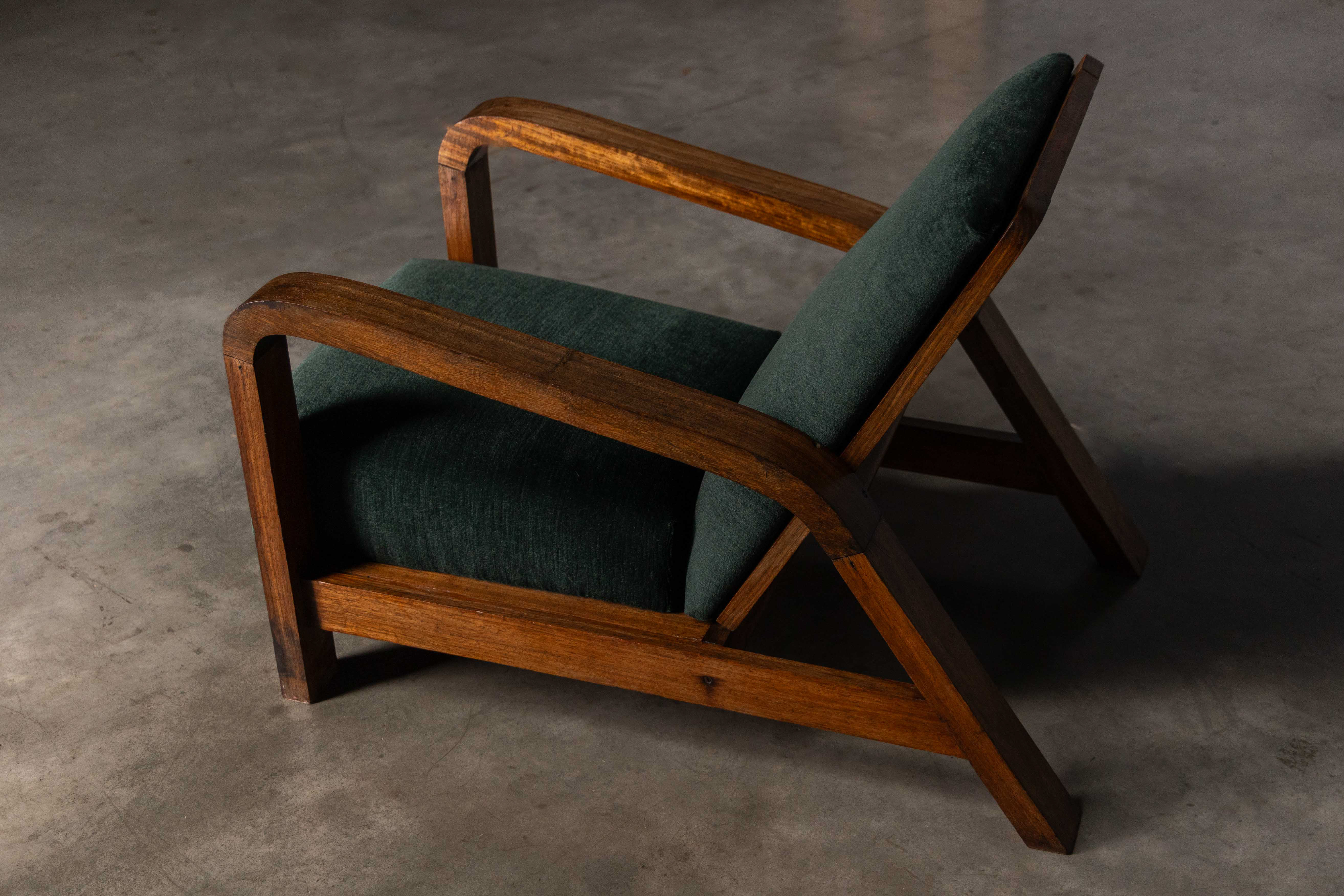 Pair of Art Deco Lounge Chairs, France - 1930s