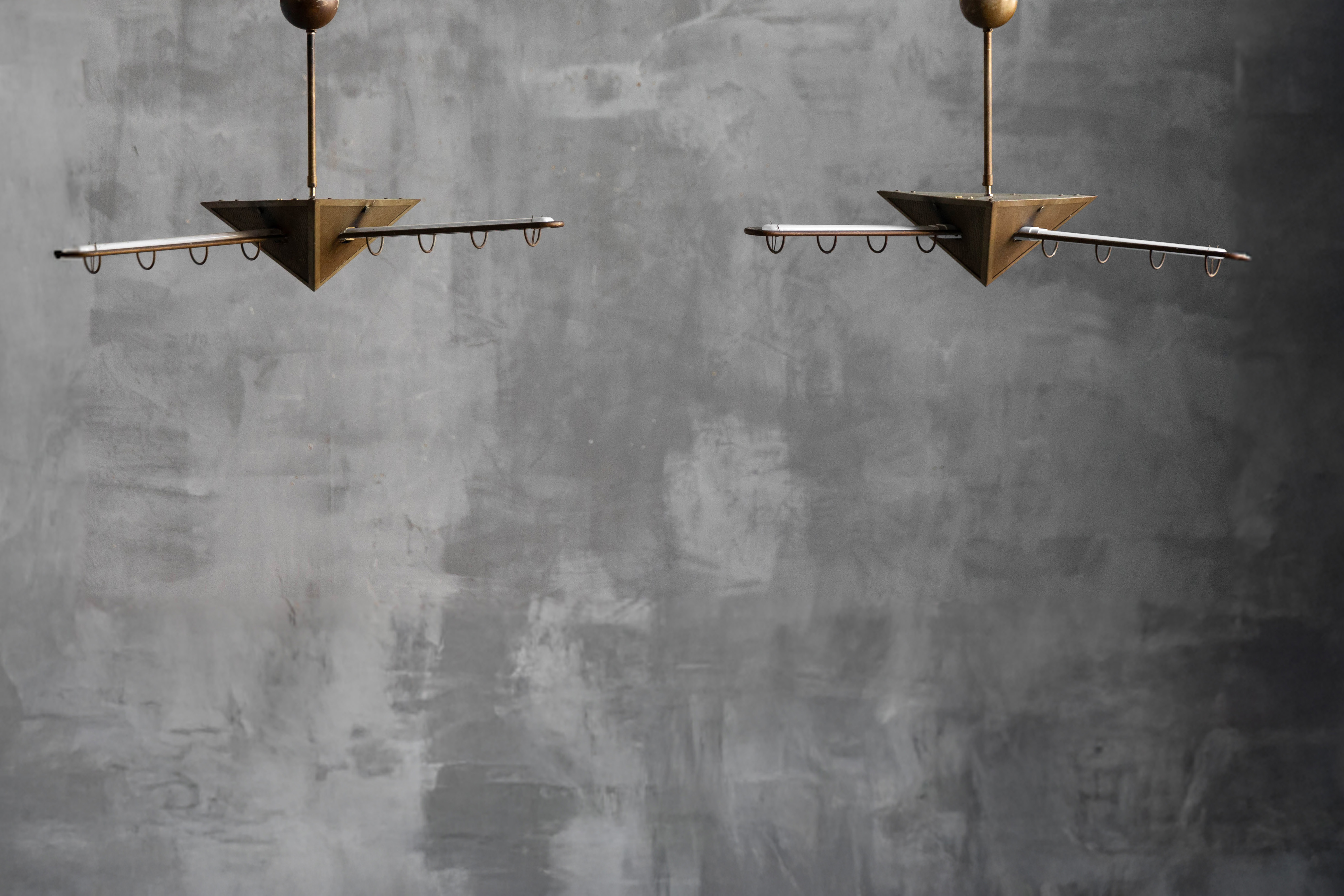 Geometric Pendant Lights, Europe - Late 1980s