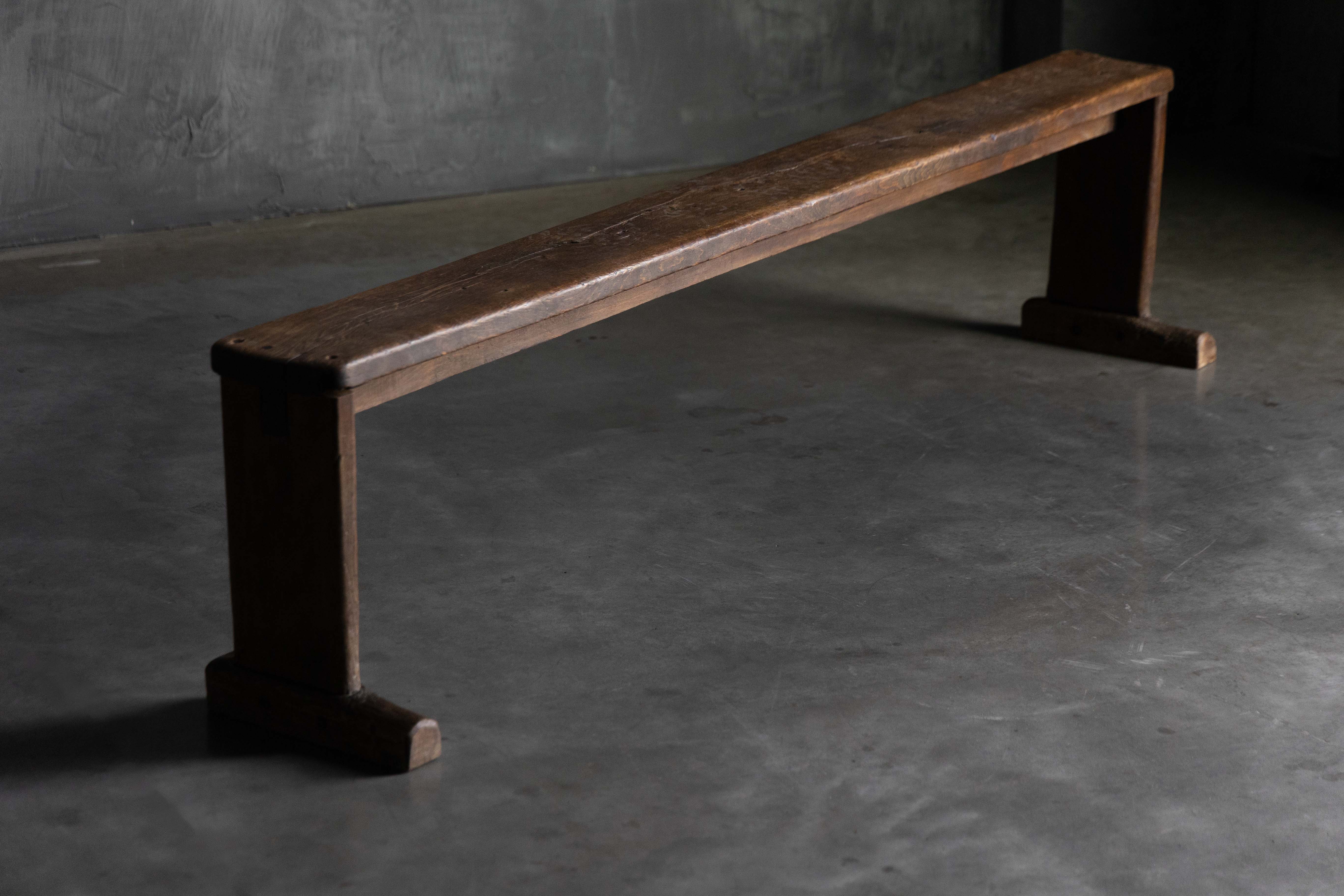 Pair of Vernacular Wooden Benches, Europe - 19th Century