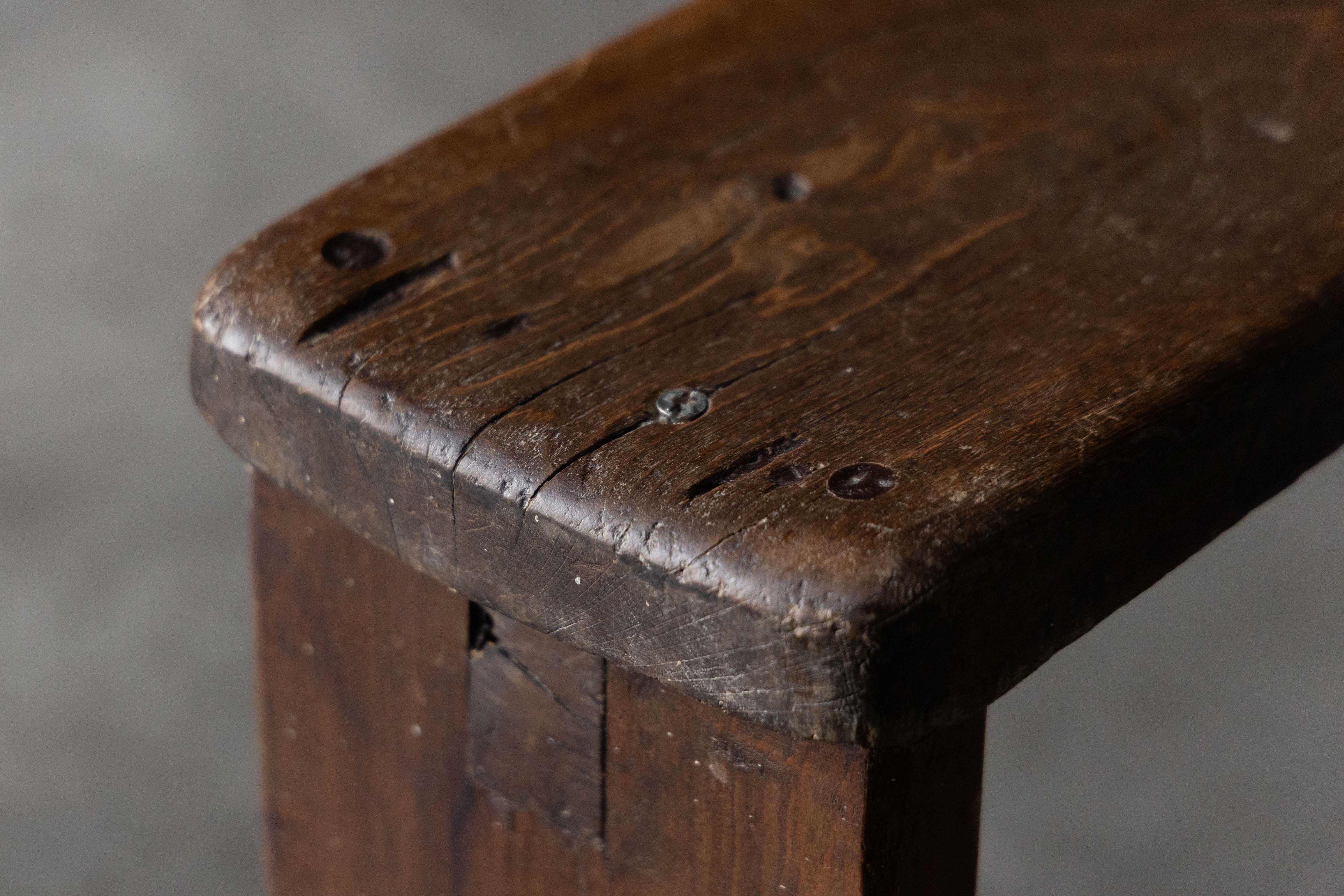 Pair of Vernacular Wooden Benches, Europe - 19th Century
