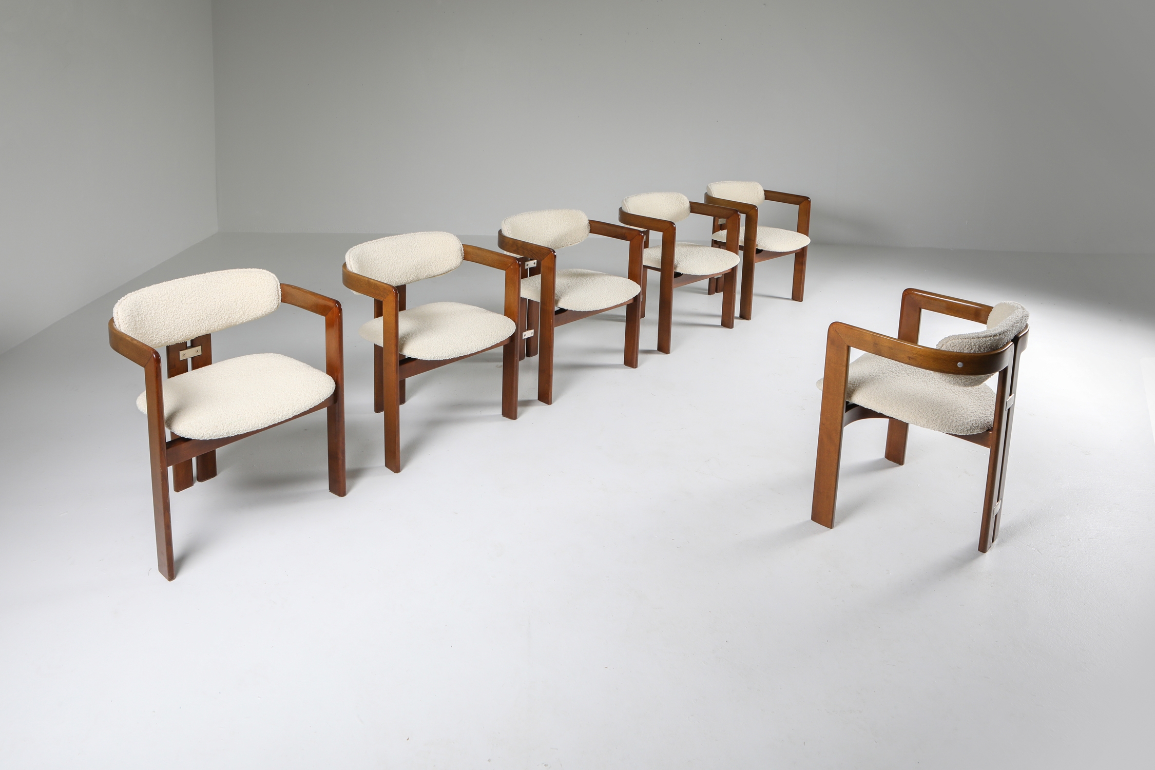Augusto Savini 'Pamplona' Armchairs, Set of Six - 1965
