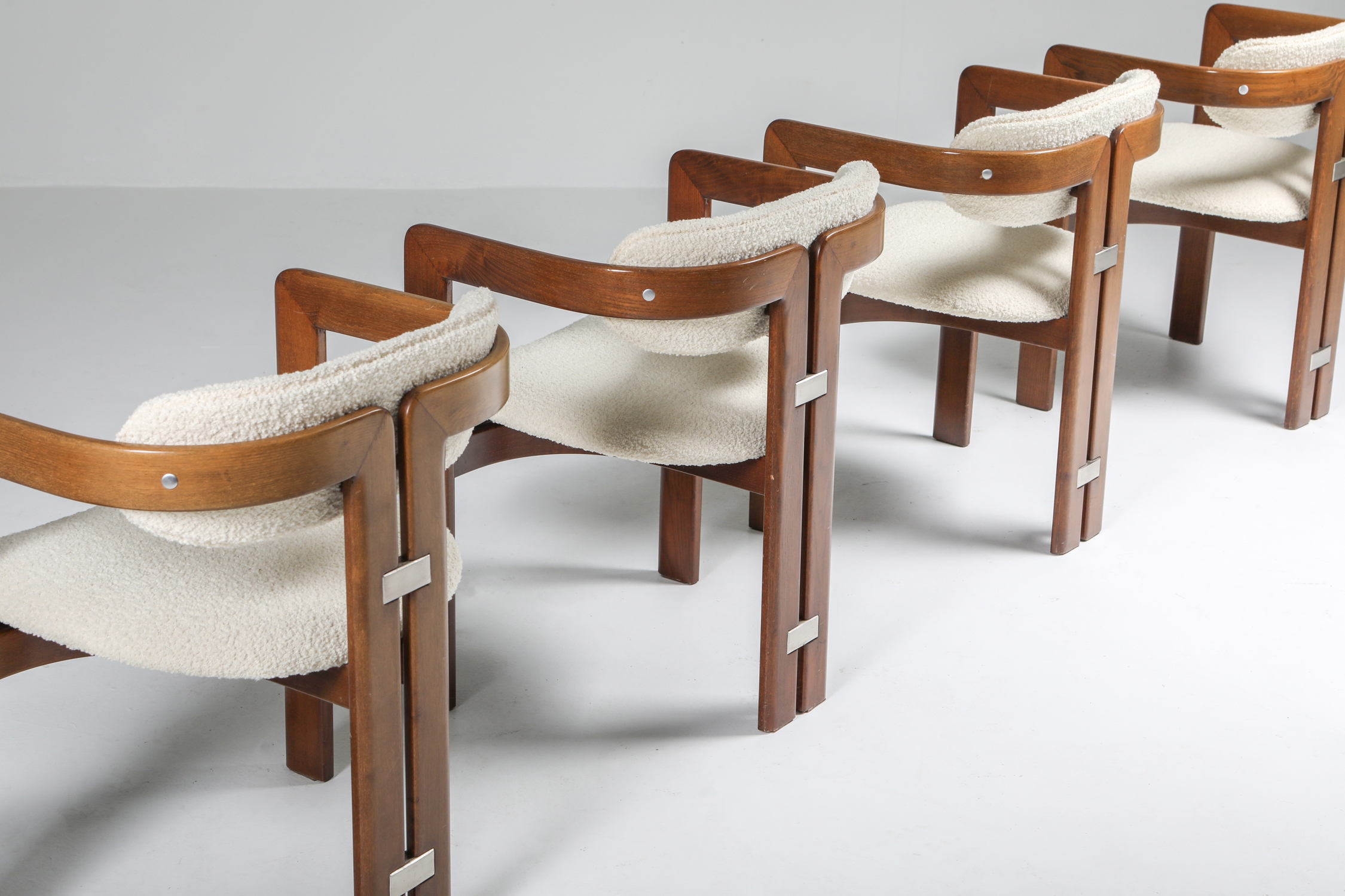 Augusto Savini 'Pamplona' Armchairs, Set of Six - 1965