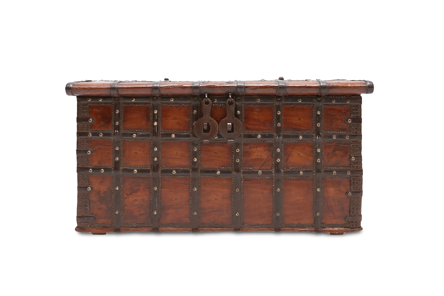 Antique Wooden Chest - 18th Century 